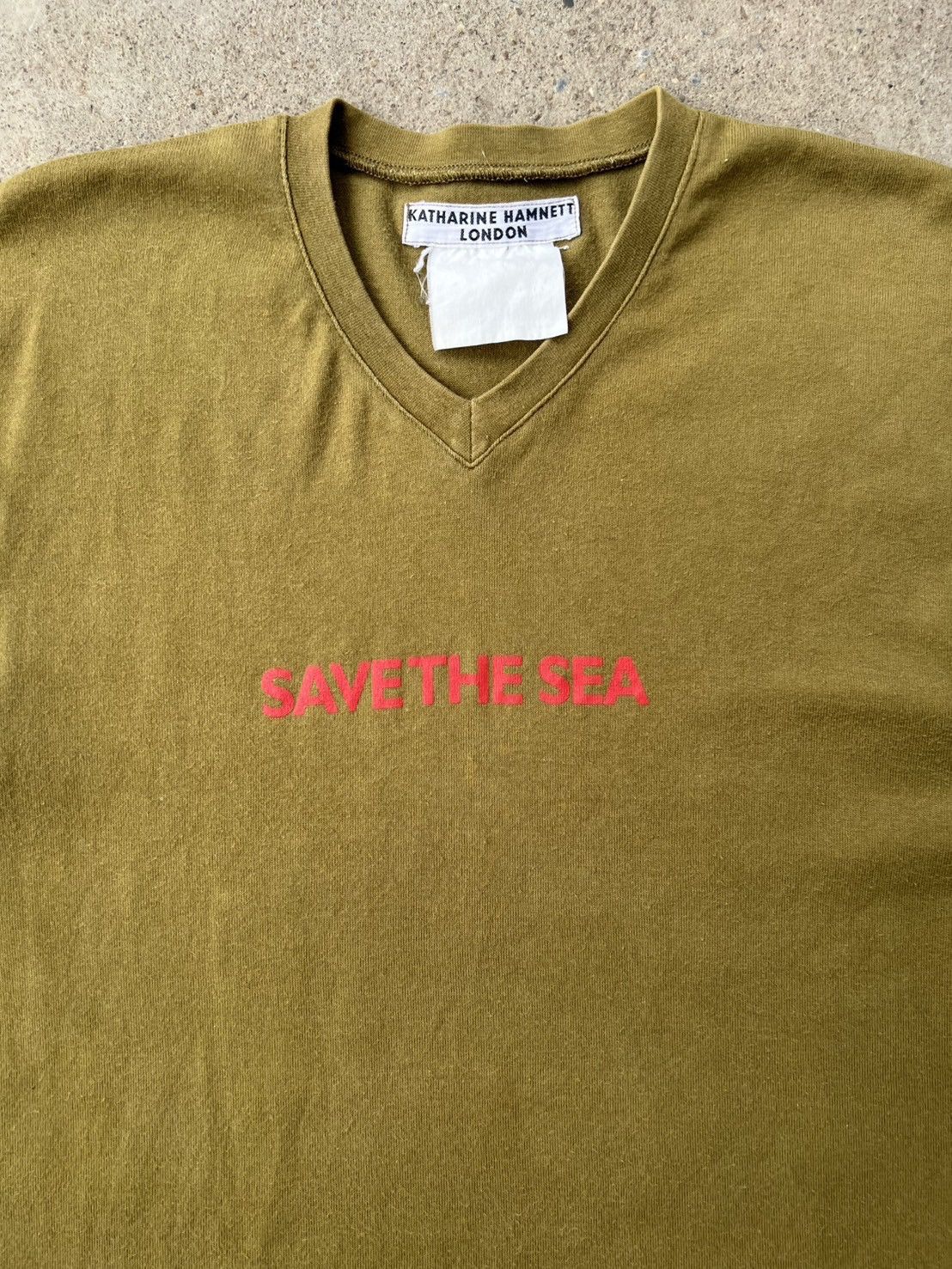 Katharine Hamnett London Ss1997 Vintage Katharine Hamnett London T-Shirt Size US S / EU 44-46 / 1 - 3 Thumbnail