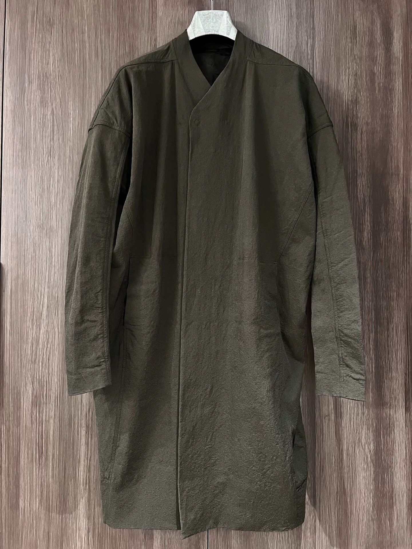 Rick Owens Rick Owens Minimalist Long Coat Size US XXS / EU 40 - 1 Thumbnail