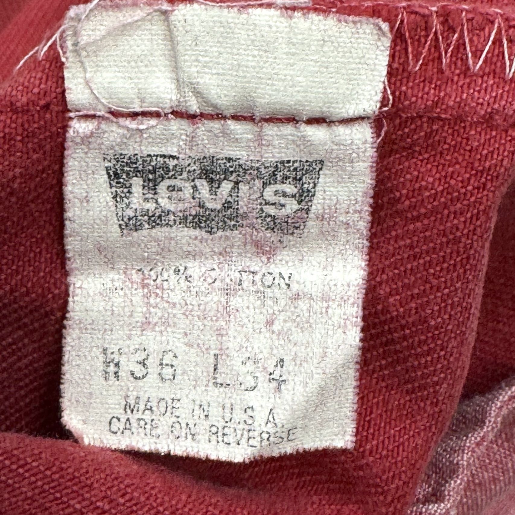 Levi's Levi's 501 Jeans Mens 36x34 Jeans Regular Gray 90s Vintage Button Fly Pants Mens Size US 36 / EU 52 - 5 Thumbnail
