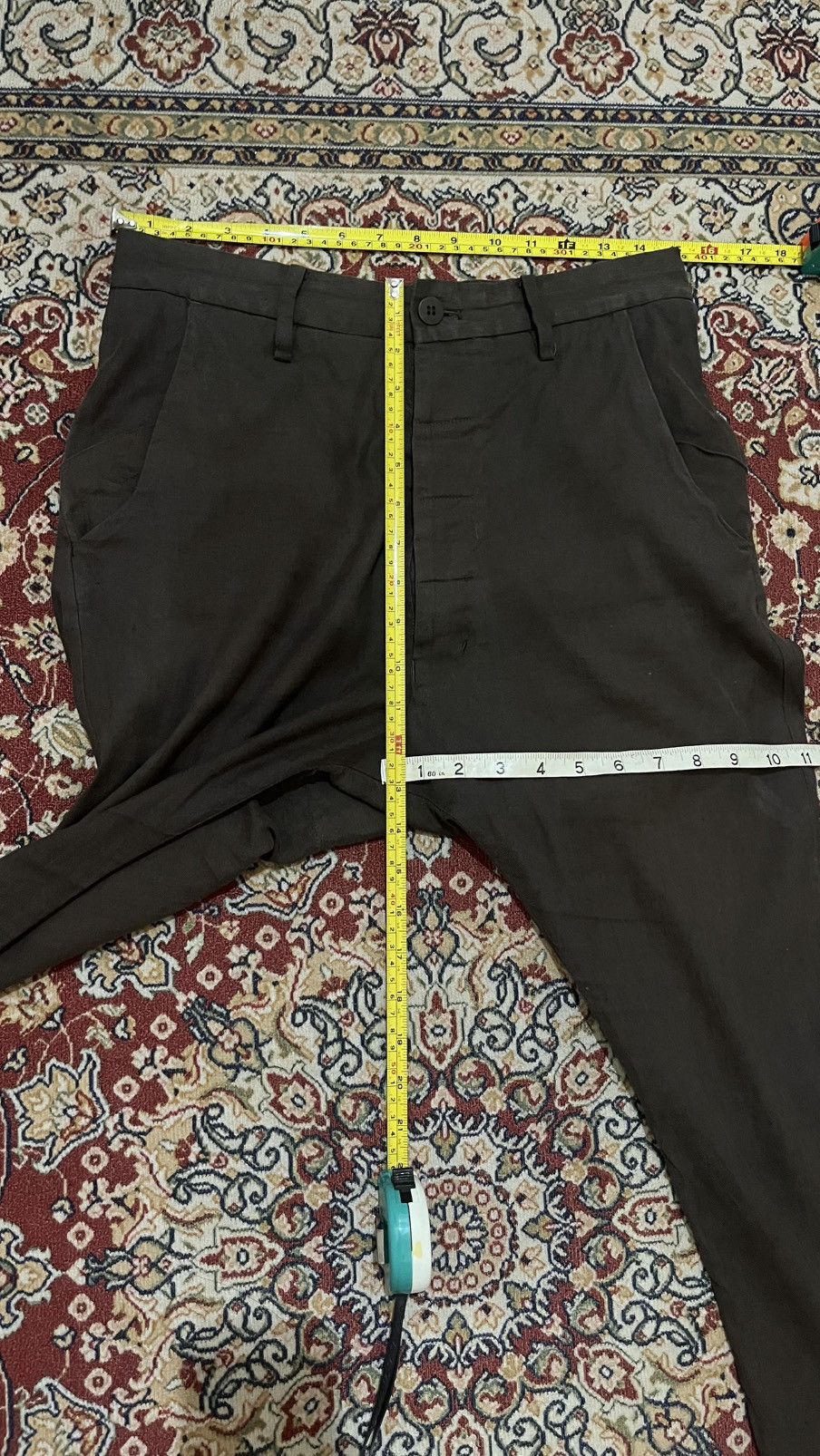 Issey Miyake Vintage Tsumori Chisato Sarrouel Hemp Cotton pants 30 inches Size US 30 / EU 46 - 18 Thumbnail