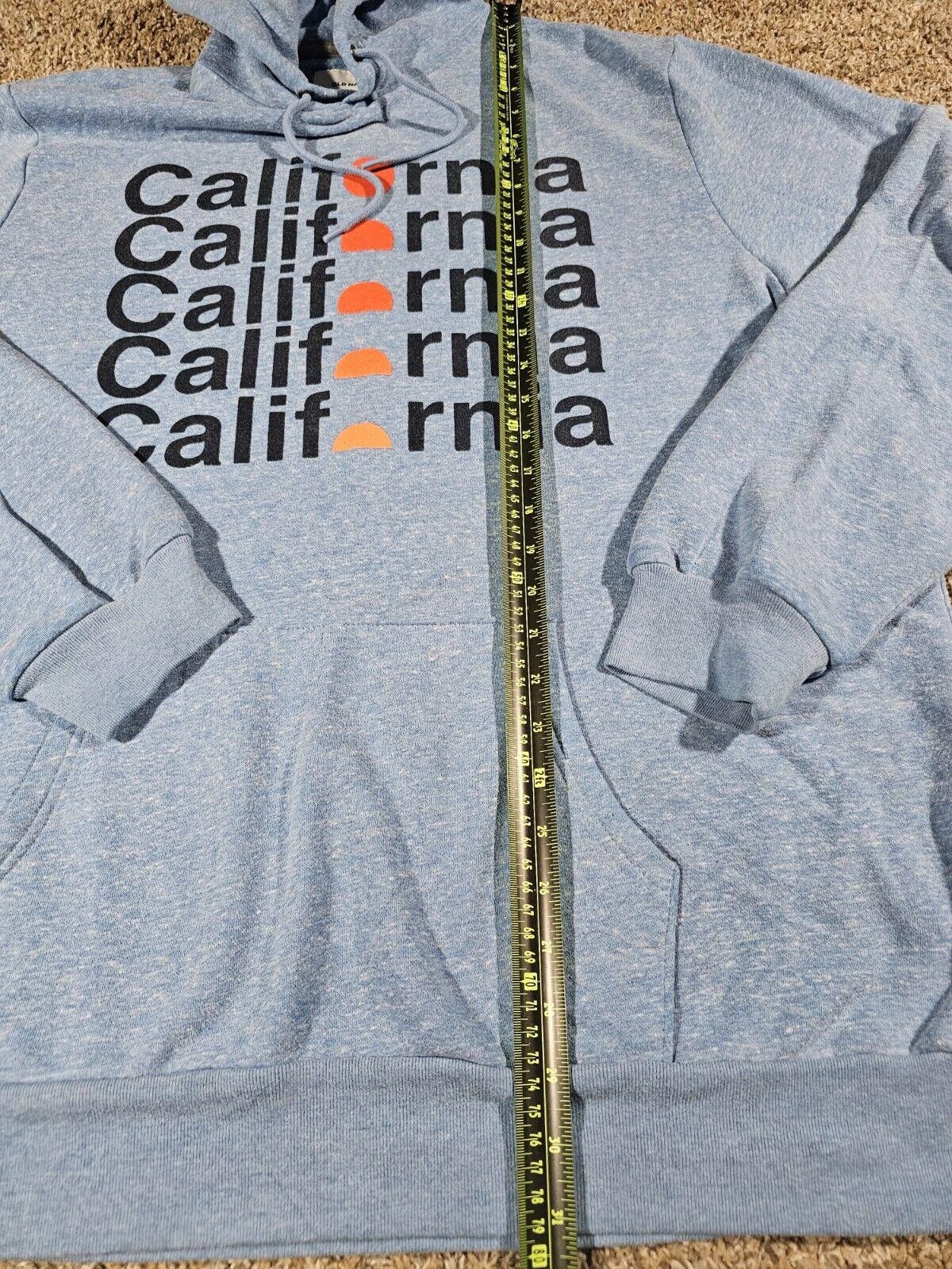 Old Navy Old Navy Spell Out California Sun Hoodie Blue Size XXL TALL Size US XXL / EU 58 / 5 - 4 Thumbnail