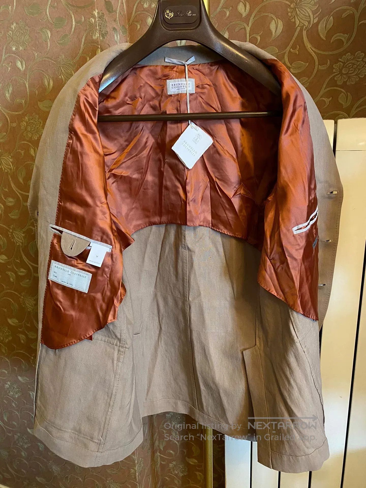 Brunello Cucinelli Brunello Cucinelli Linen Safari Jacket. Size US M / EU 48-50 / 2 - 5 Thumbnail