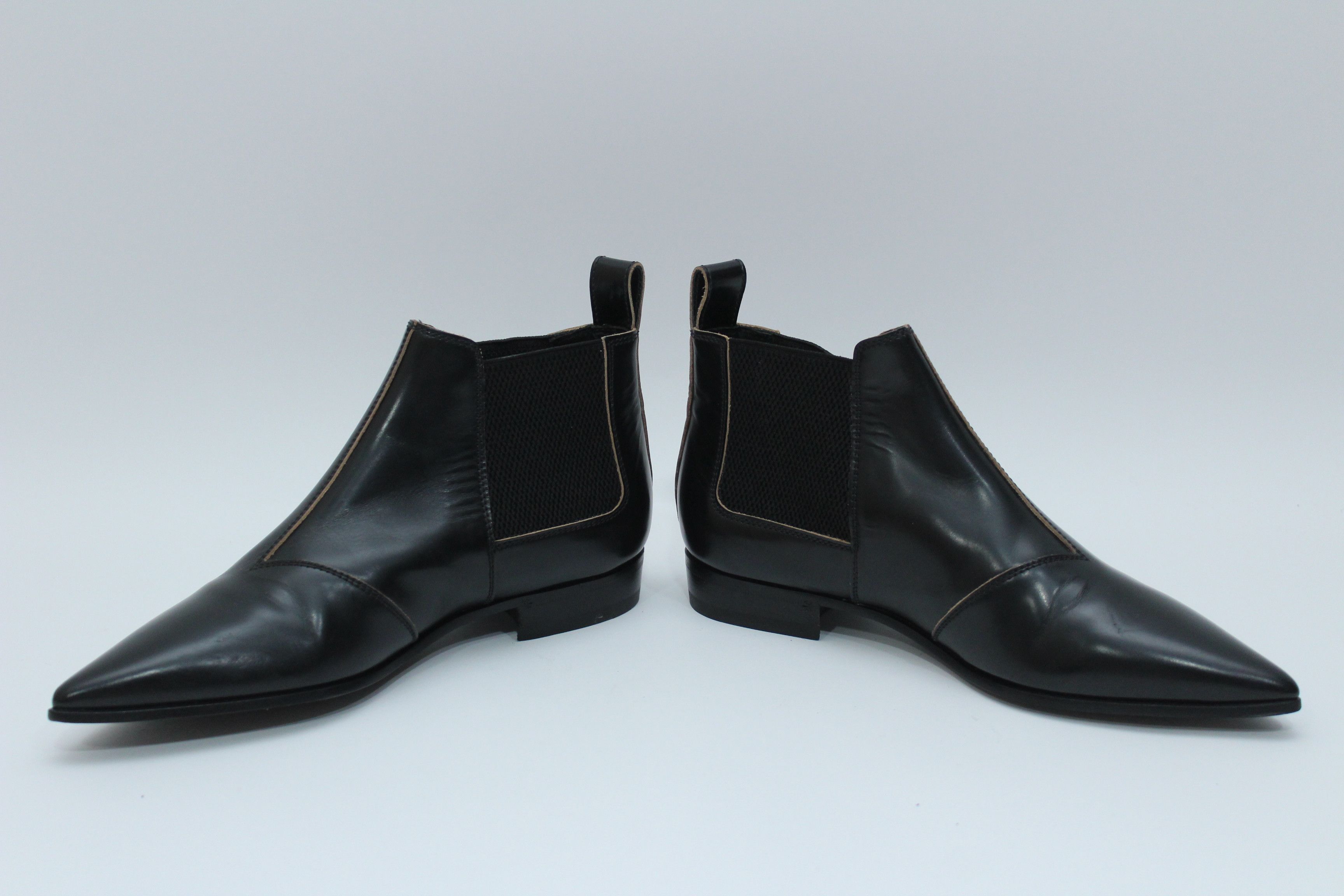 Gucci Gucci Buckled Leather Ankle Boots Womens Sz 38 Made In Italy Size US 8 / IT 38 - 10 Thumbnail