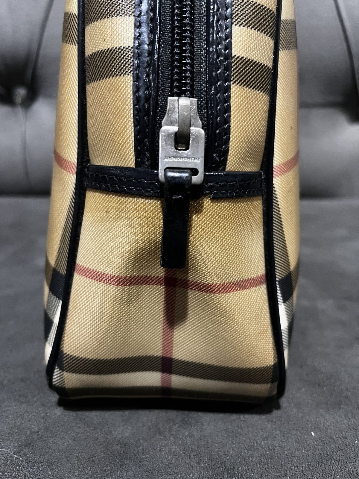 Burberry Authentic Burberry Nova Check Dome Handbag Size ONE SIZE - 13 Thumbnail