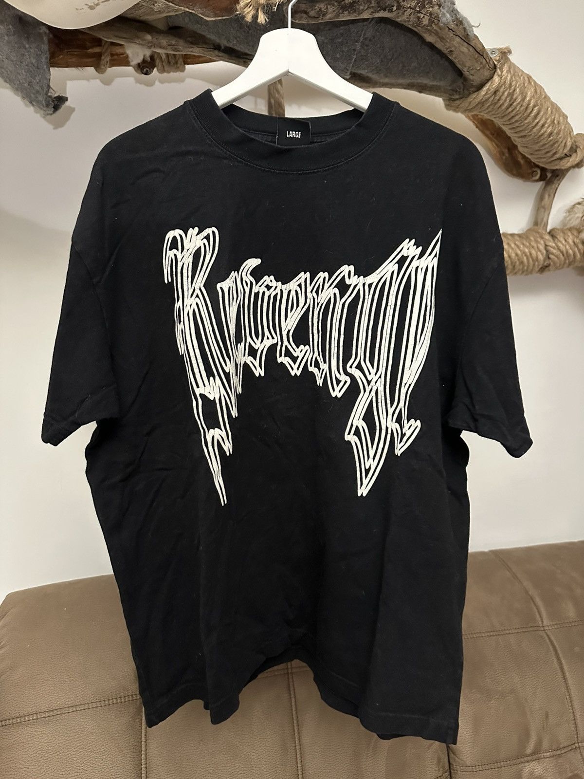 Revenge Revenge × XXXTentacion Jesus t-shirt in black, size L. Size US L / EU 52-54 / 3 - 2 Thumbnail
