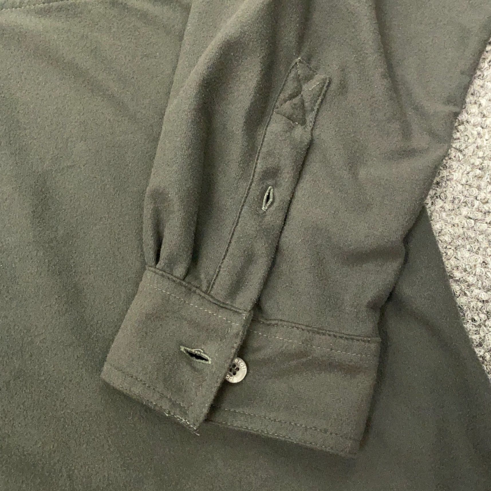 Vintage Feroti Shirt Mens XL Gray Long Sleeve Button Down Cycling Size US XL / EU 56 / 4 - 3 Thumbnail