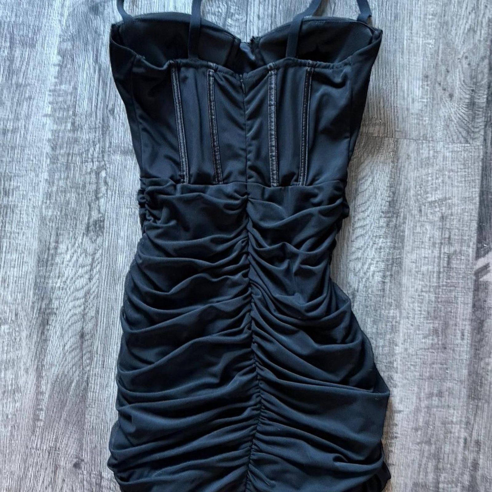 Other Black Corset Mini Dress - Size S Size S / US 4 / IT 40 - 2 Thumbnail