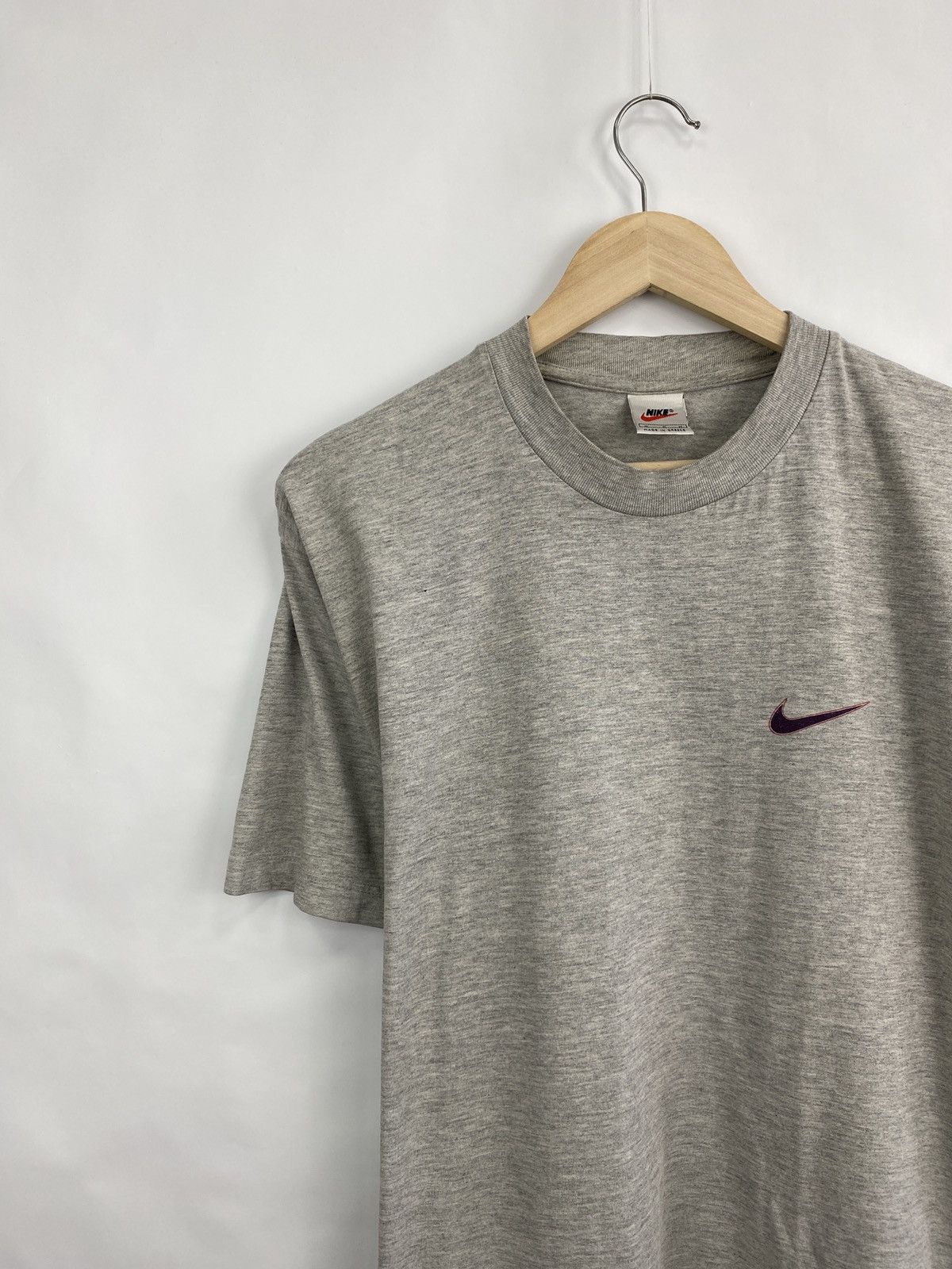 Nike 🇺🇸 Vintage 90s Nike Just Do It Swoosh Retro T-Shirt Hype Y2K Size US M / EU 48-50 / 2 - 8 Thumbnail