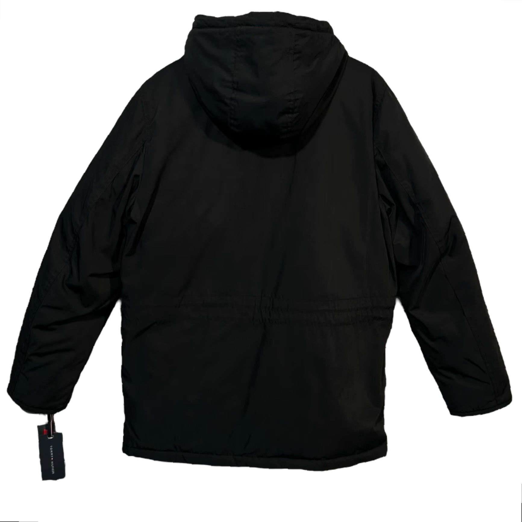 Tommy Hilfiger Tommy Hilfiger Men’s Poly Twill Mid-Length Hooded Parka Winter Coat M Black Size US M / EU 48-50 / 2 - 6 Thumbnail