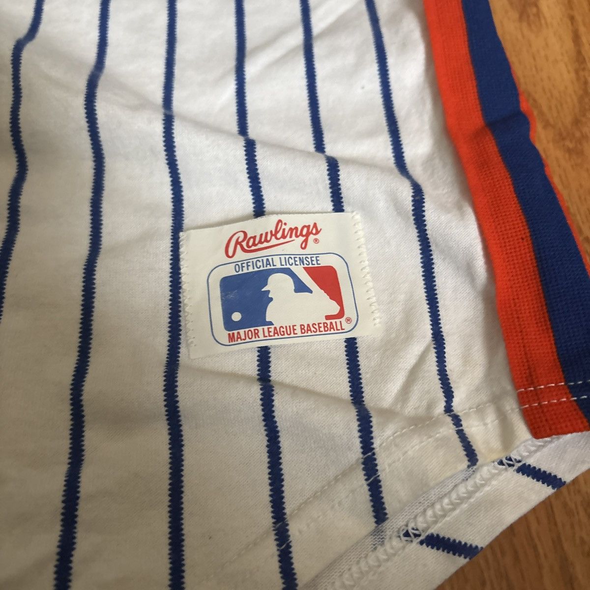 Other NY Mets Vintage MLB Pinstripes Adult Size Large Size US L / EU 52-54 / 3 - 4 Thumbnail
