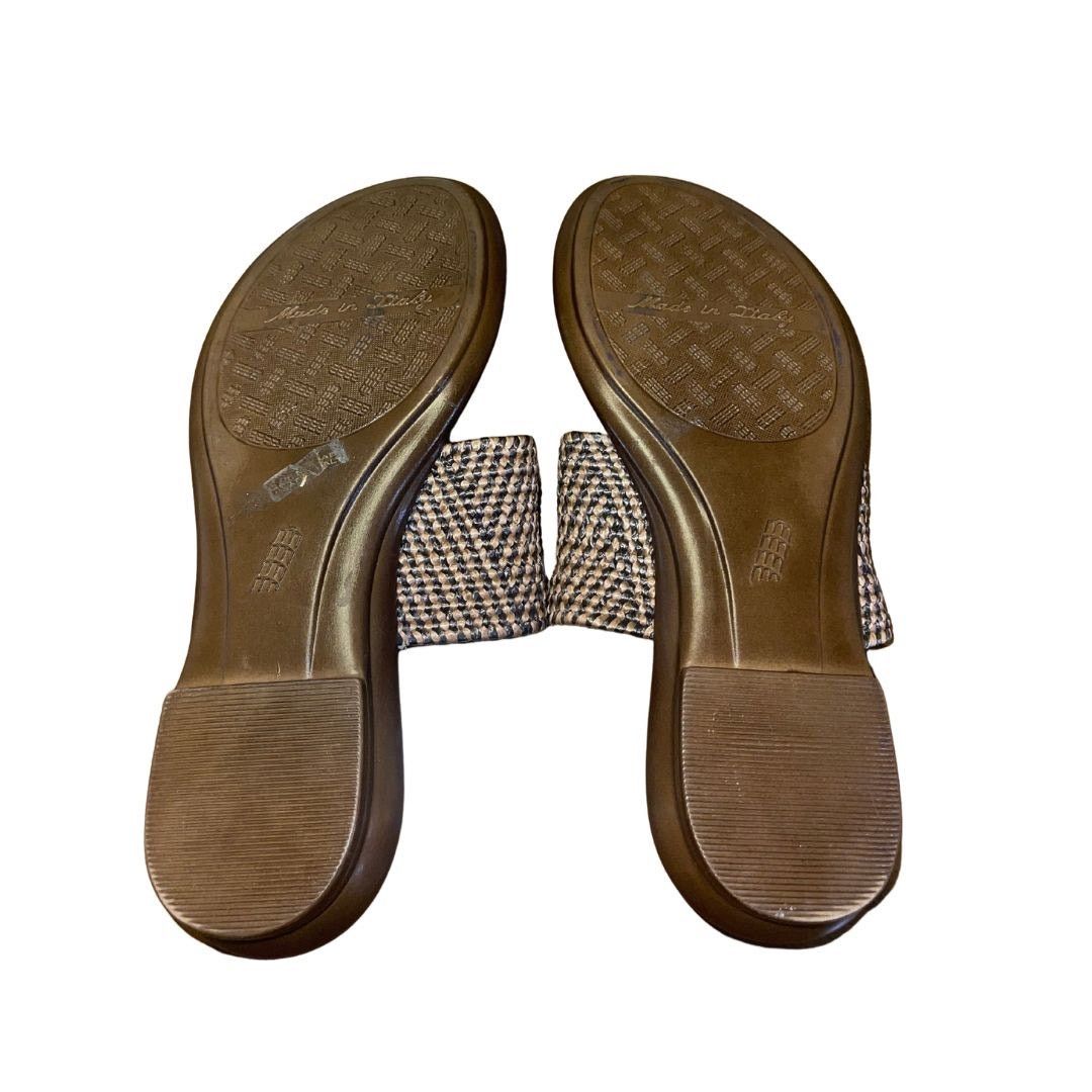 Other Italian Shoemaker Layna Thong Sandals Fabric T-Stap Slip-on Size US 6 / IT 36 - 2 Thumbnail