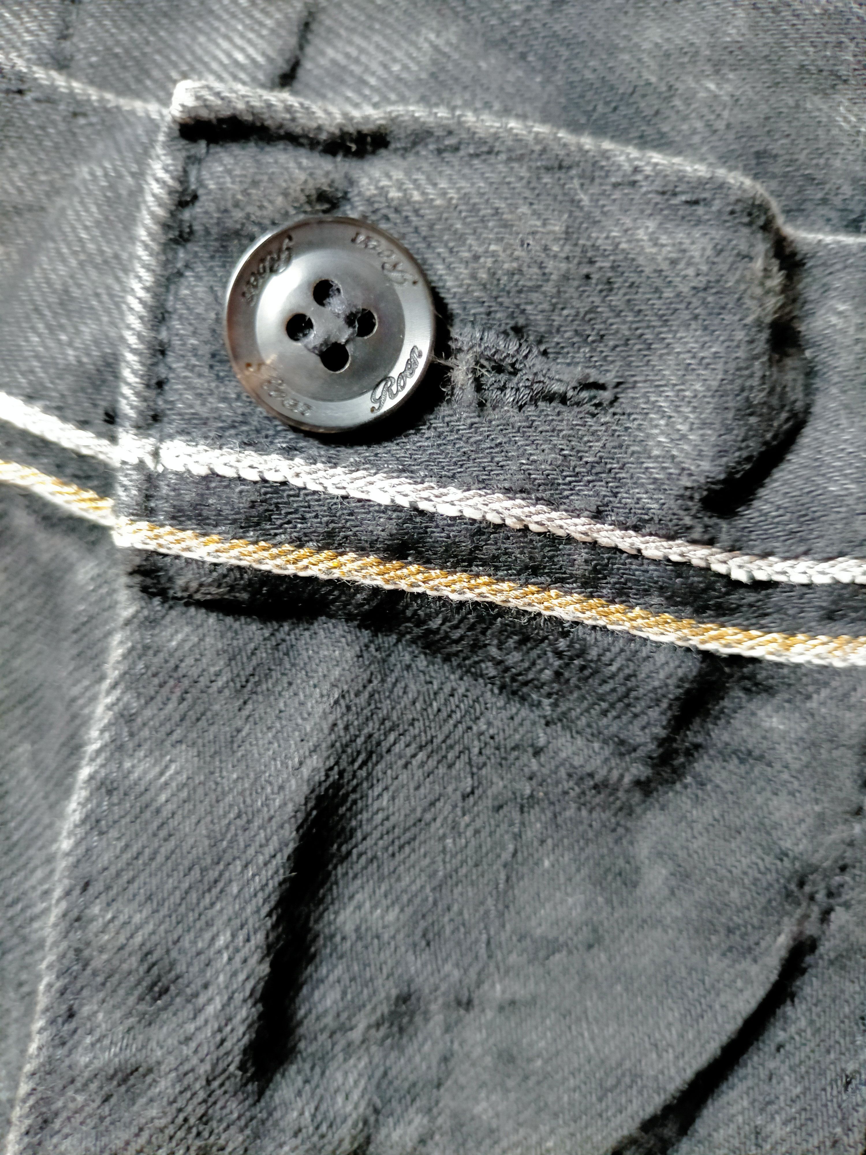 Japanese Brand Roen Jeans Cargo Punk Style Size US 30 / EU 46 - 14 Thumbnail
