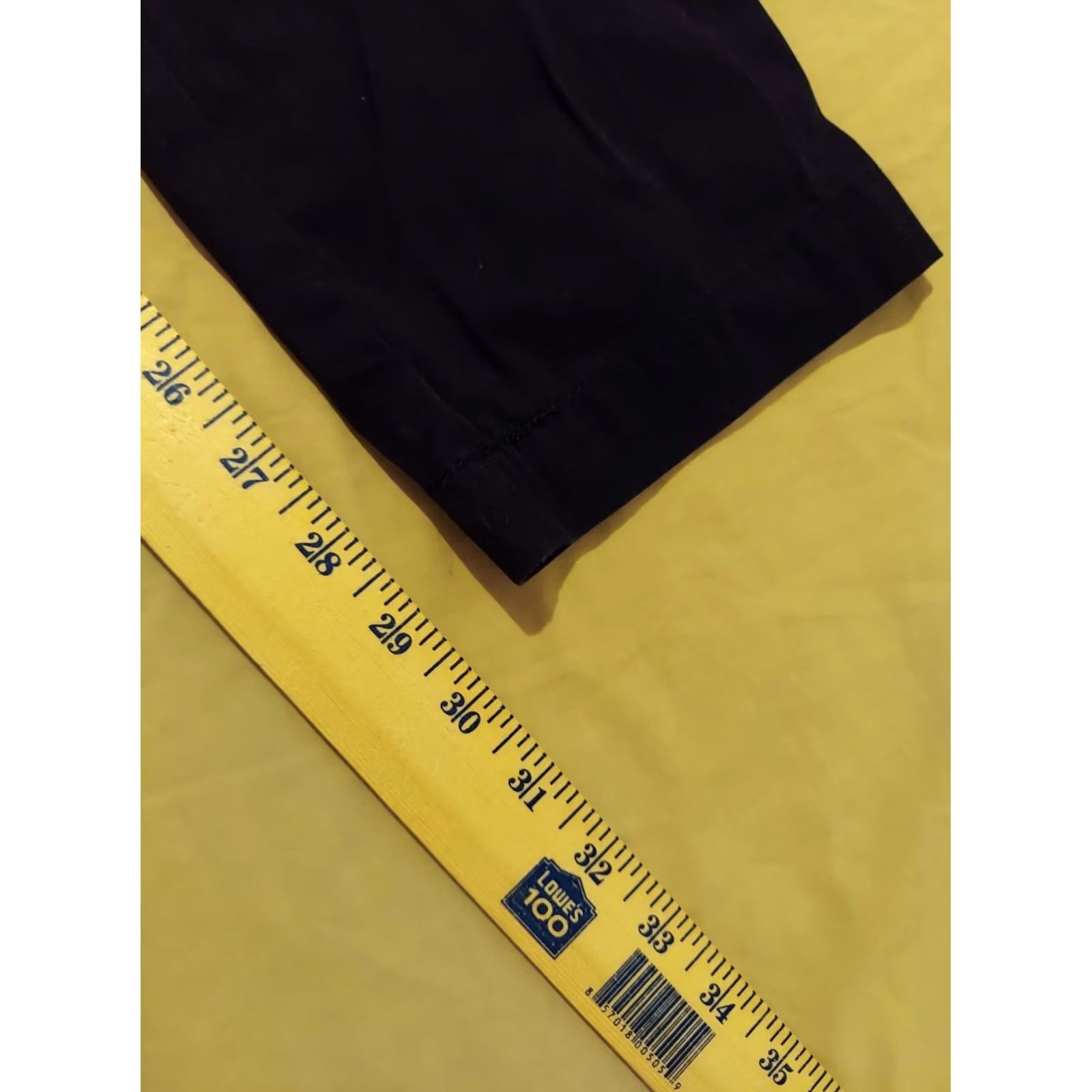 Talbots Talbots Black Cotton Chino Slack Trouser Dress Pants Womens 8 Size 30" / US 8 / IT 44 - 7 Thumbnail