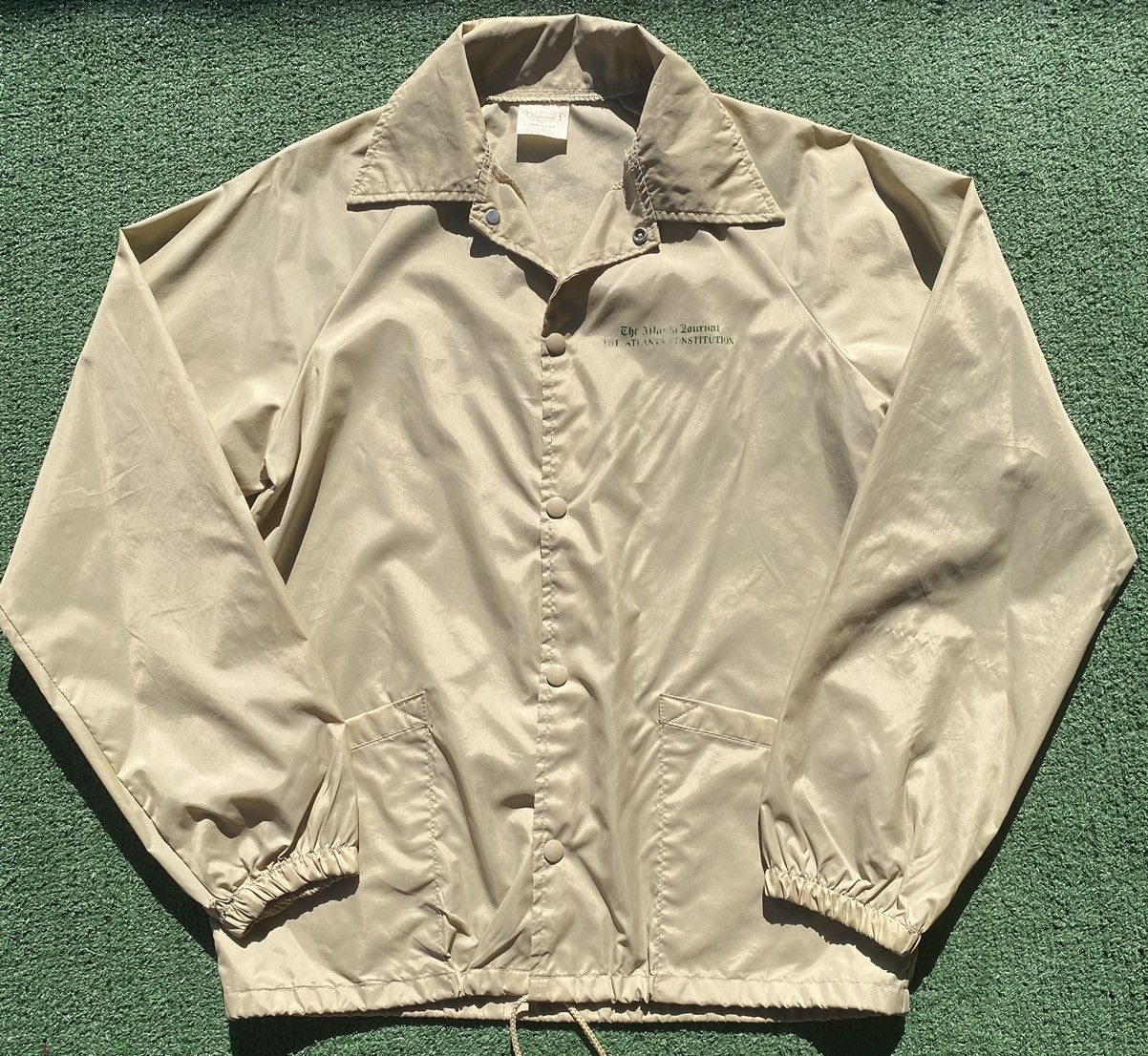 Auburn Sportswear VTG 80’s Atlanta Journal Constitution AJC Newspaper Jacket S Size US S / EU 44-46 / 1 - 1 Thumbnail
