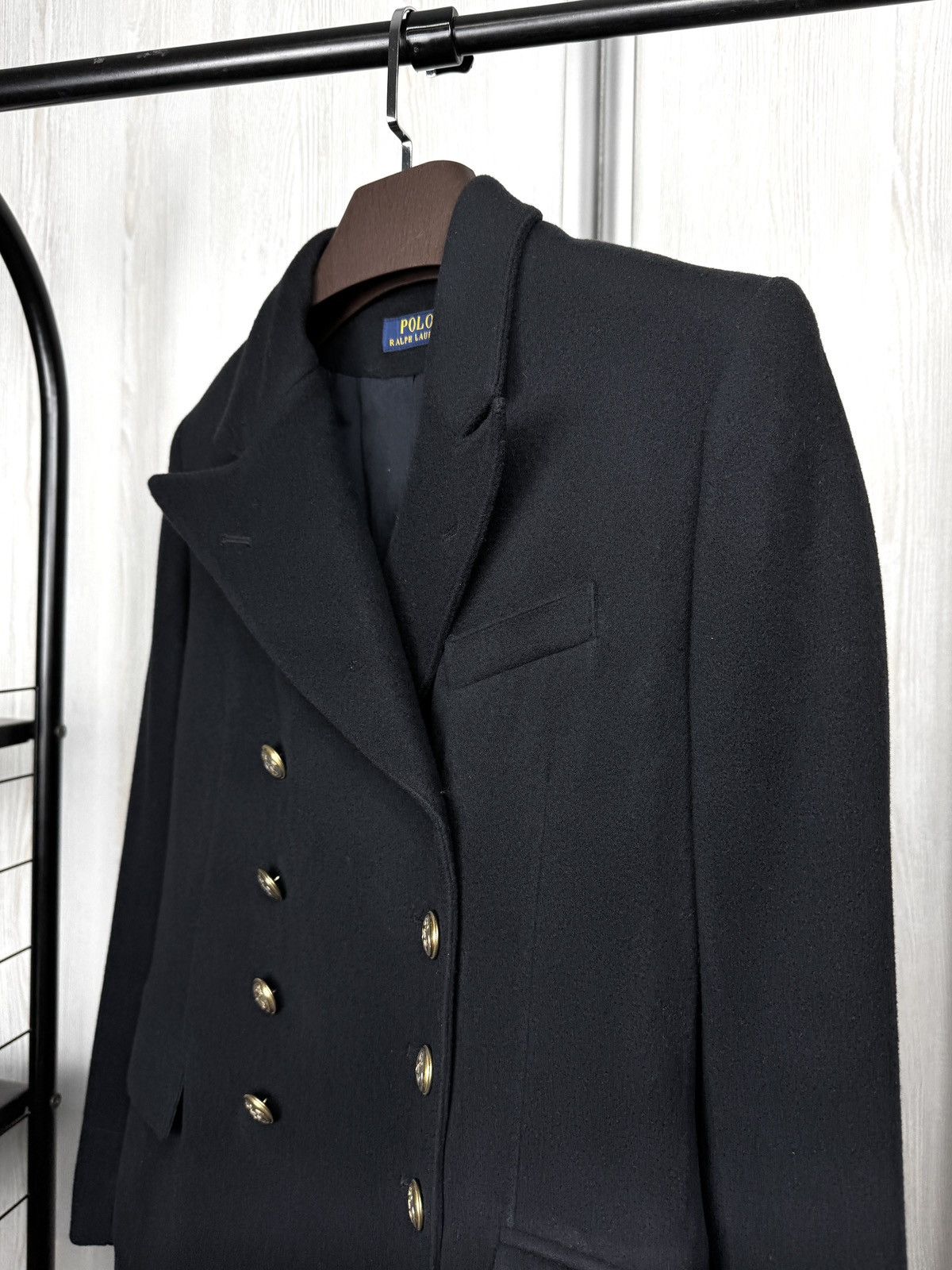 Polo Ralph Lauren Polo Ralph Lauren Double-Breasted Wool blend pea coat size 4 Size S / US 4 / IT 40 - 4 Thumbnail