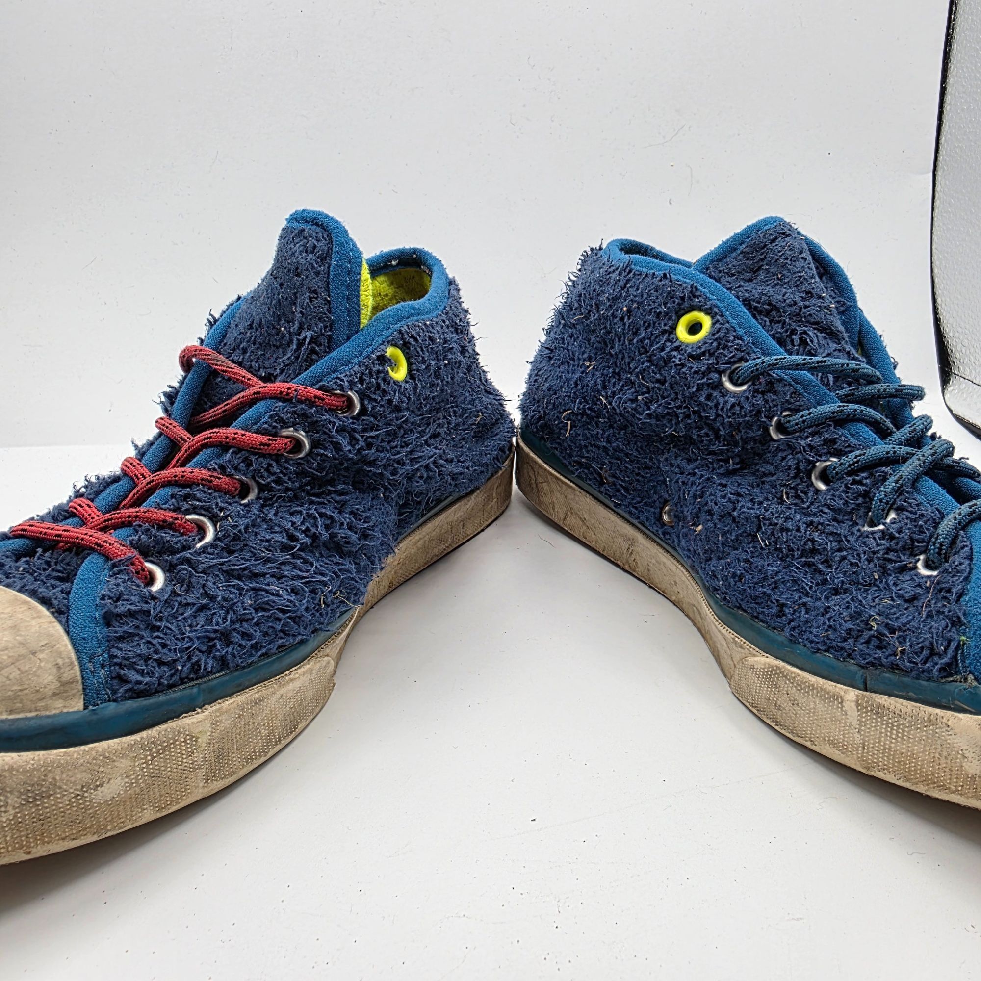 Converse Converse Jack Purcell Mid Retro Sherpa Womens Size 8.5 Blue Size US 8.5 / IT 38.5 - 3 Thumbnail