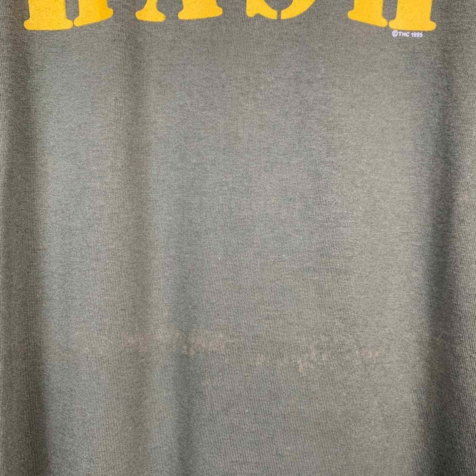 Other Vintage 90s THC H*A*S*H Olive Green T Shirt Medium Size US M / EU 48-50 / 2 - 3 Thumbnail