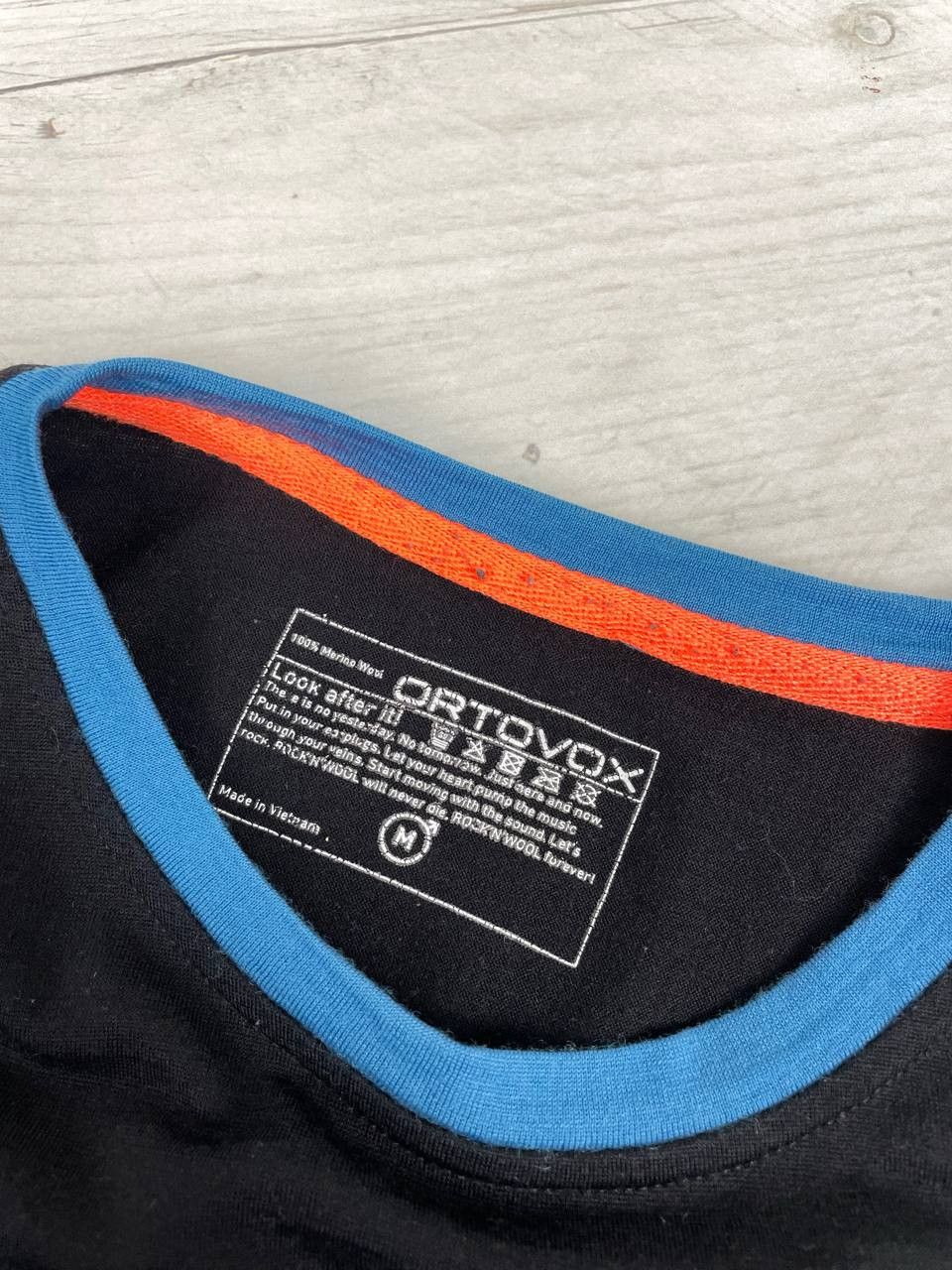 ORTOVOX Ortovox Ronk N Wool Merino Long Sleeve T-Shirt Size US M / EU 48-50 / 2 - 2 Thumbnail