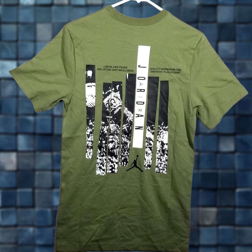 Jordan Brand Jordan Air Graphic T-Shirt Men XS Green FD7025-340 Size US XS / EU 42 / 0 - 1 Thumbnail