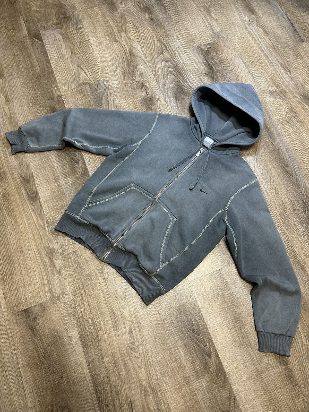 Nike Vintage Nike zip hoodie 🫐 Size US M / EU 48-50 / 2 - 1 Thumbnail