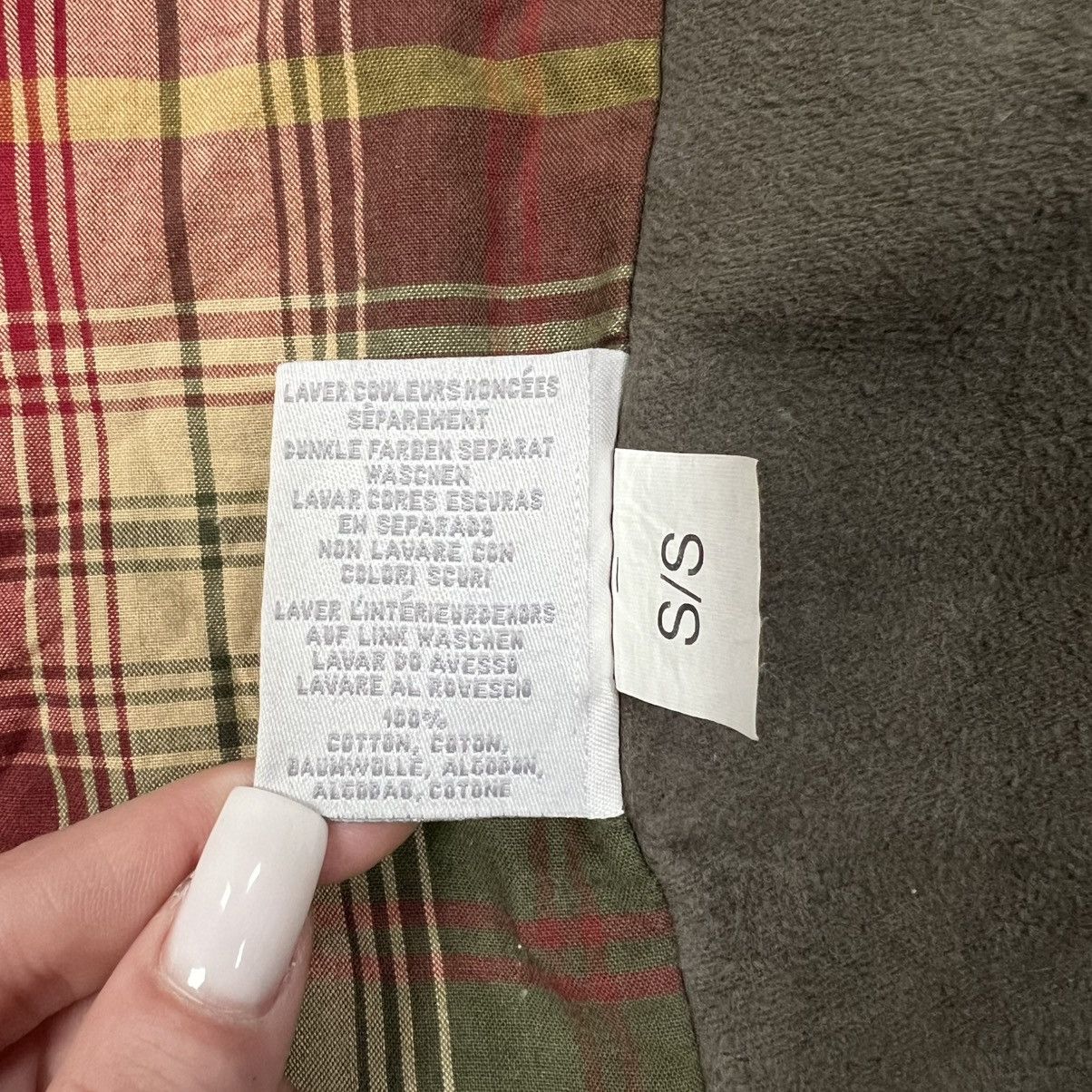 Gant GANT Vintage Canvas Hunting Chore Jacket Corduroy Trim Sz L Size US L / EU 52-54 / 3 - 24 Thumbnail