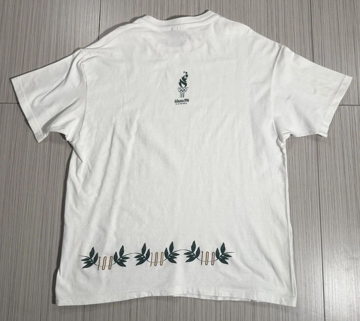 Hanes Vintage Atlanta 1996 100 Centennial Olympic Games T Shirt XL Size US XL / EU 56 / 4 - 3 Thumbnail