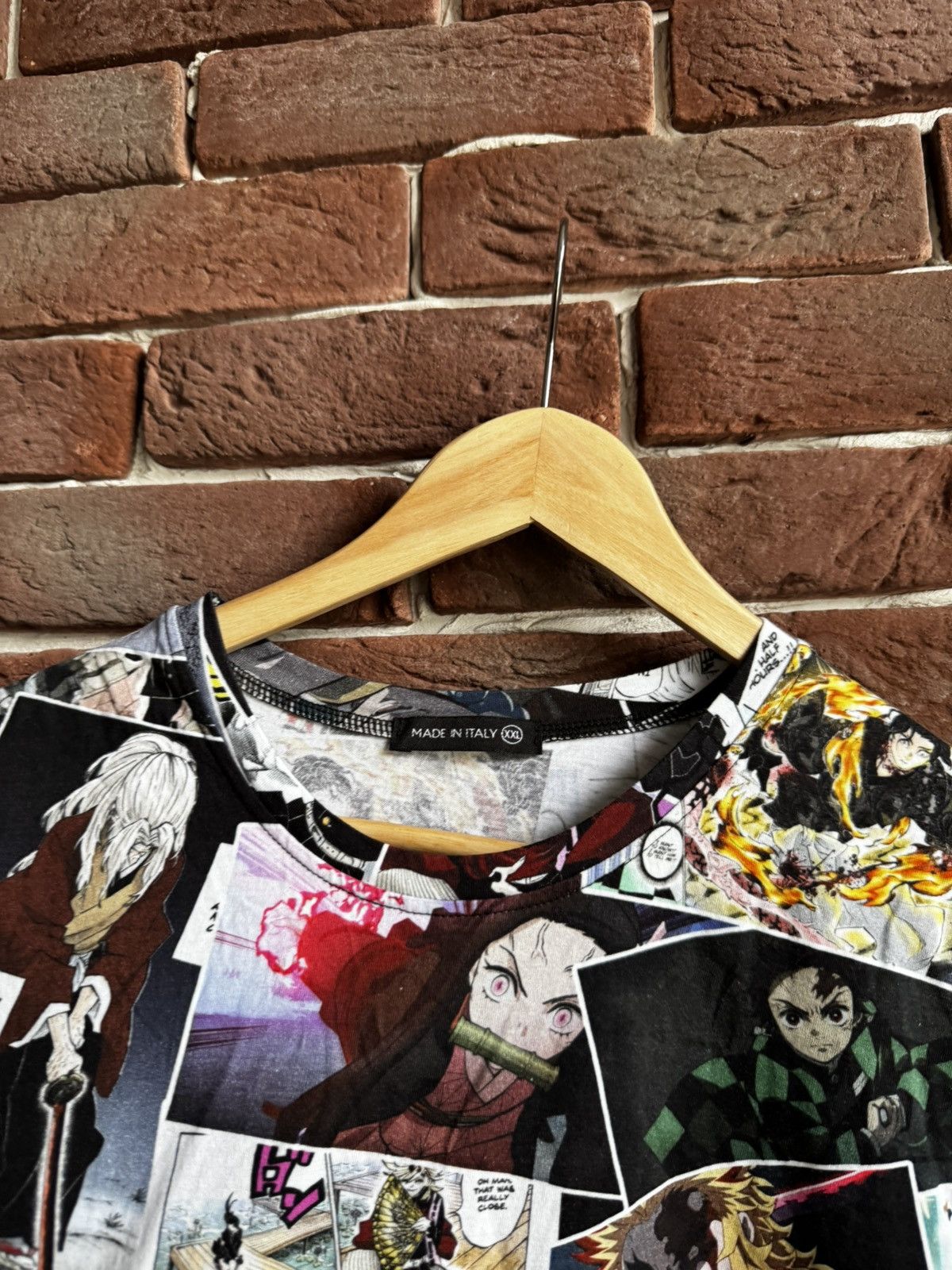 Anime Y2K Demon Slayer AOP Anime Japanese T-shirt Anime Size US L / EU 52-54 / 3 - 6 Thumbnail