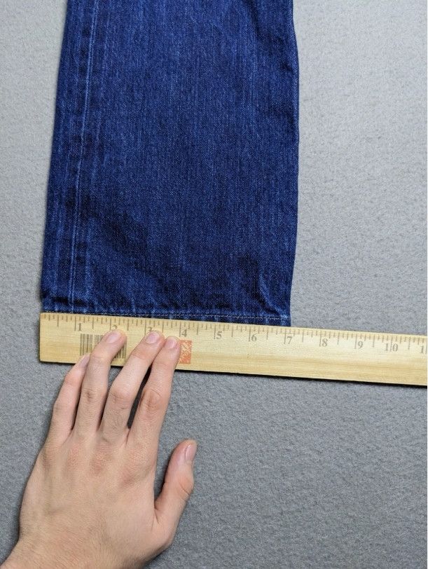 Naked & Famous Naked & Famous Selvedge Jeans Straight Denim Weird Guy 33x28 Size US 33 - 14 Thumbnail
