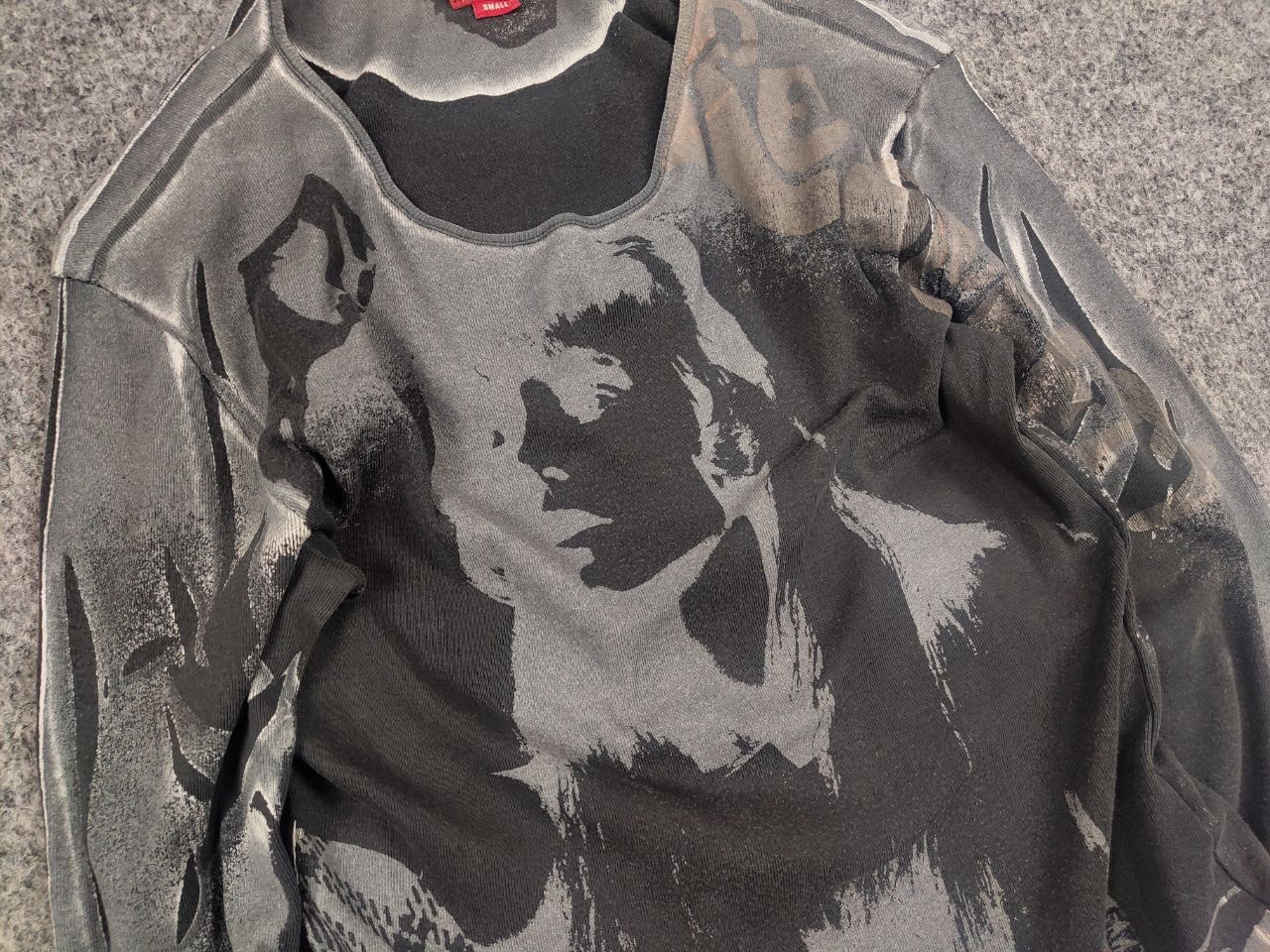 Miss Sixty Archive Miss Sixty Vintage All Print Long sleeve Top Y2K Size S / US 4 / IT 40 - 9 Thumbnail