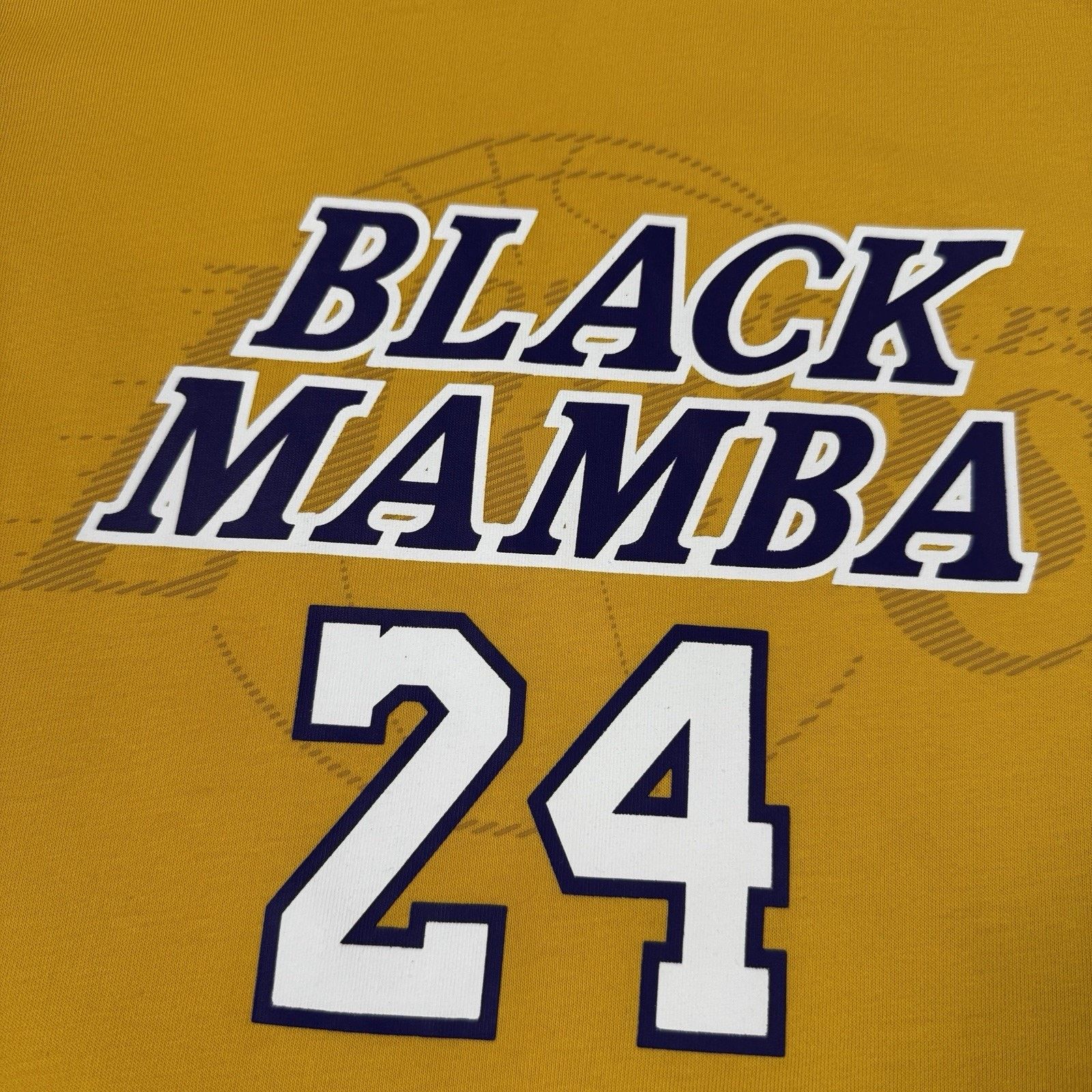 Adidas Adidas Lakers Black Mamba Yellow T Shirt Size S Size US S / EU 44-46 / 1 - 10 Thumbnail