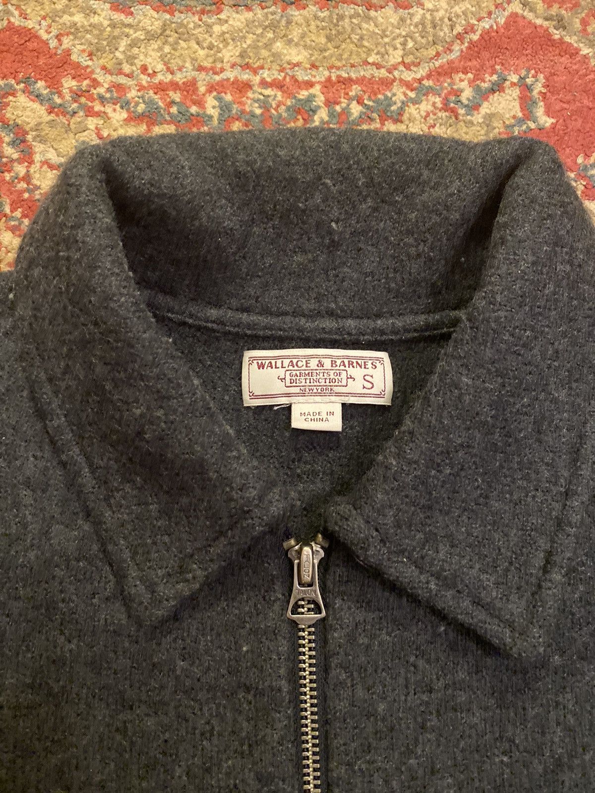 J.Crew Wallace & Barnes 100% Merino Wool Coaches Jacket Size US S / EU 44-46 / 1 - 2 Thumbnail