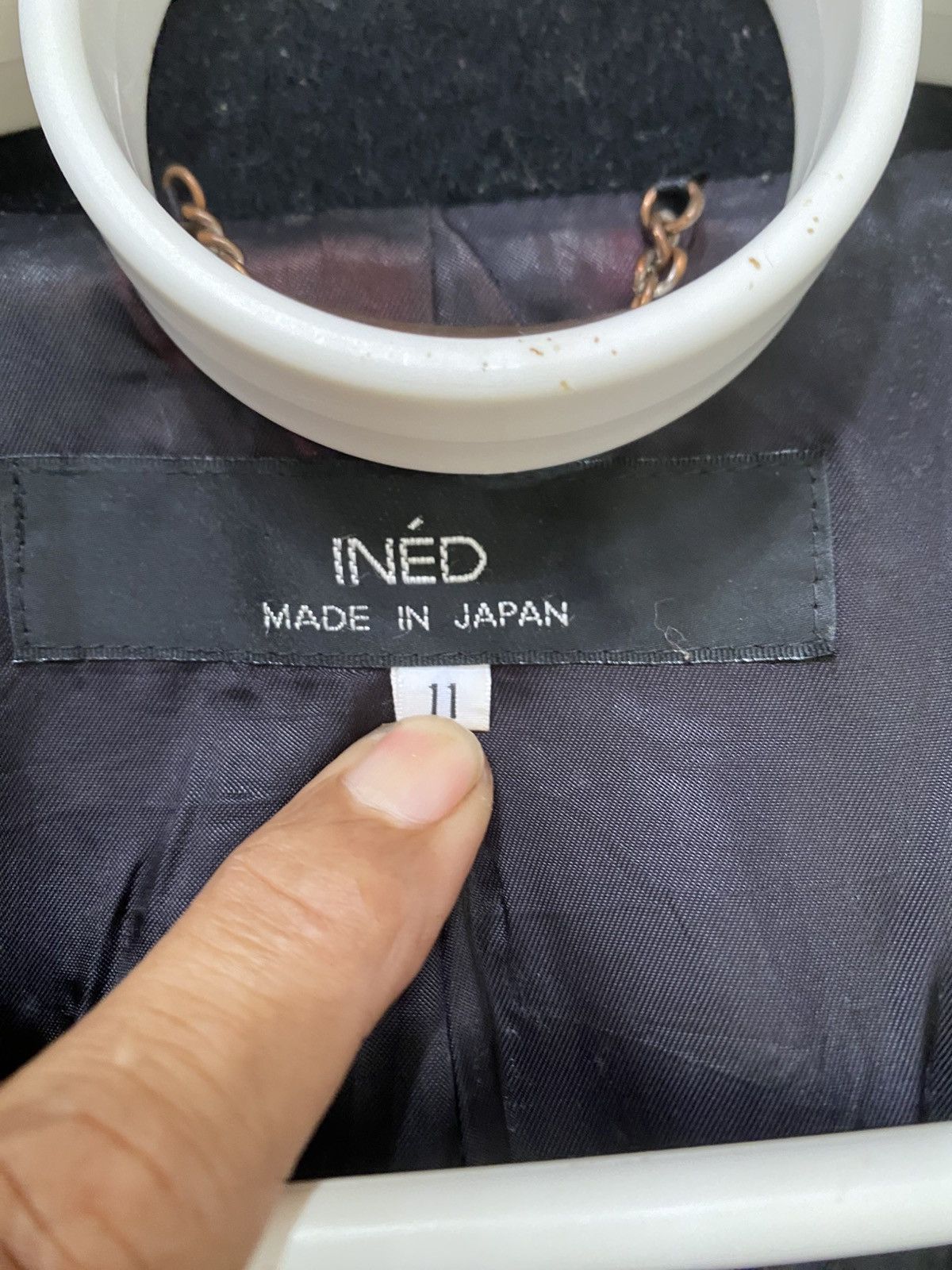 Designer × Japanese Brand × Yohji Yamamoto INED By Yohji Yamamoto Wool Trench Coat Size M / US 6-8 / IT 42-44 - 11 Thumbnail