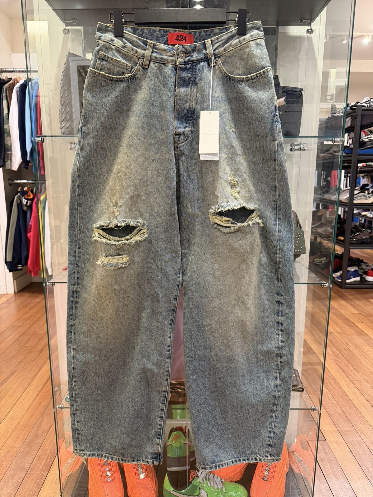 424 424 Big Daddy Japanese Denim Size US 28 / EU 44 - 1 Thumbnail