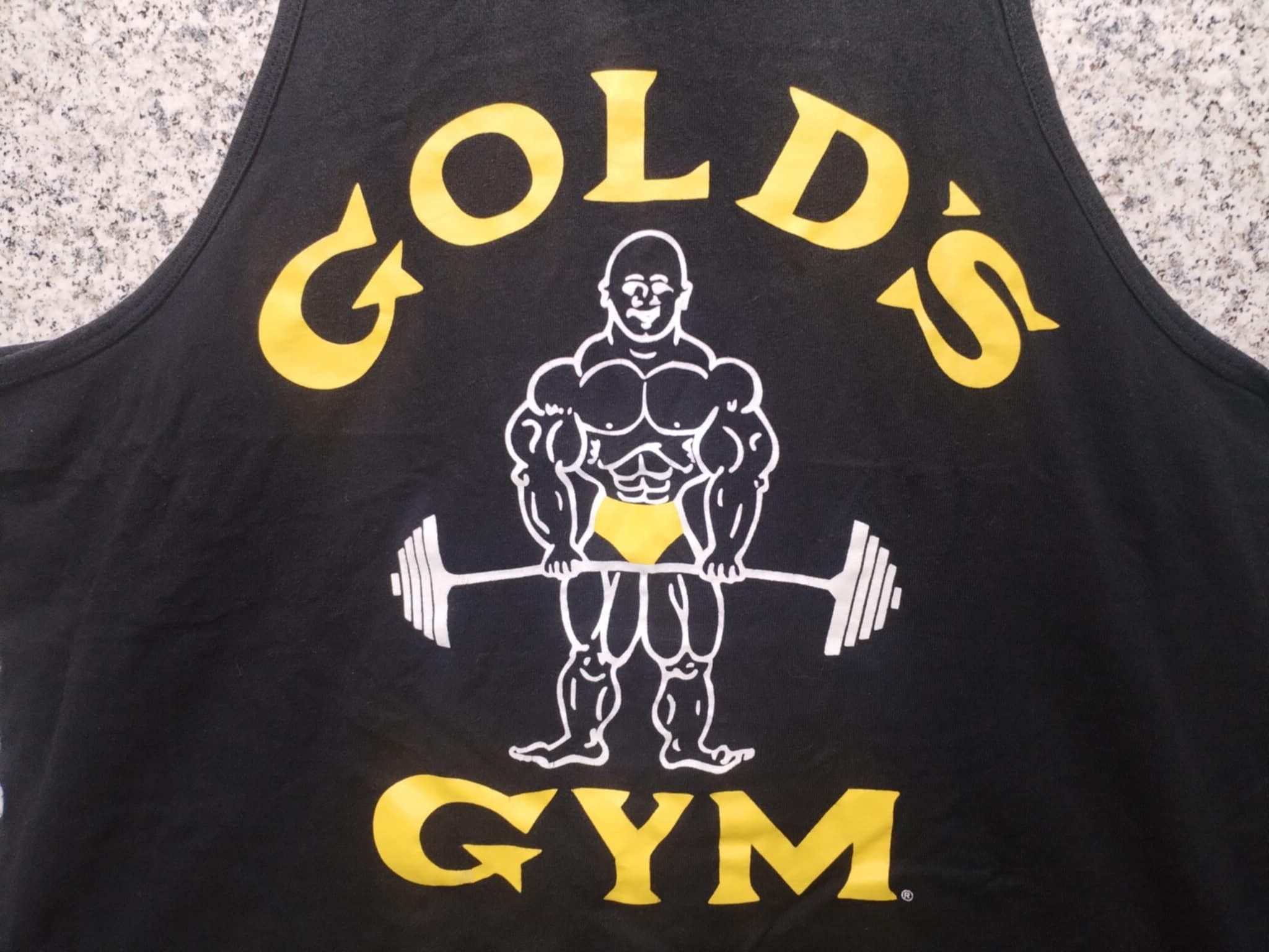 Vintage Thrashed Sun Faded Golds Gym Distressed Grunge Band Size US L / EU 52-54 / 3 - 3 Thumbnail
