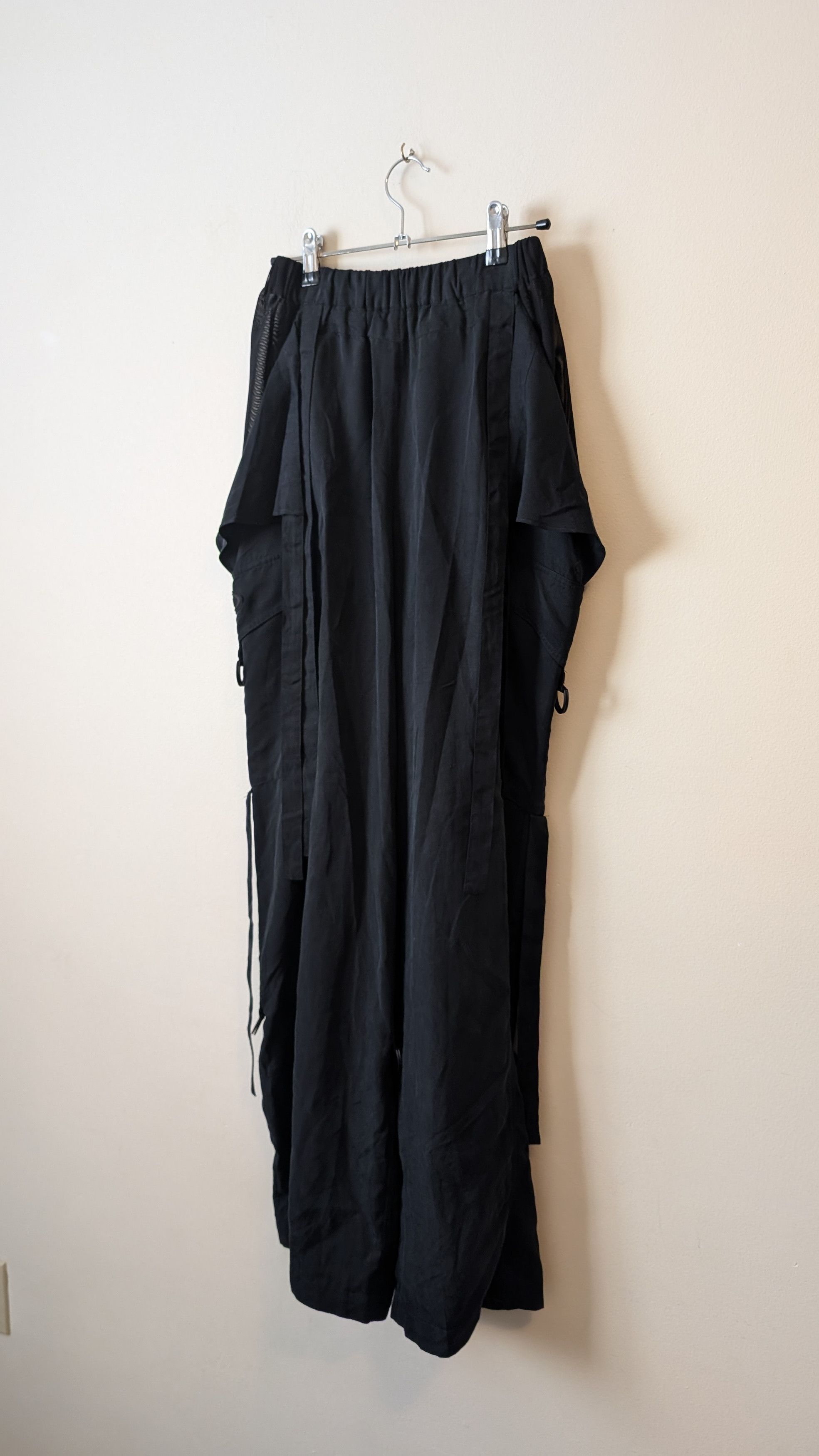 Ann Demeulemeester MCQ Alexander Mcqueen Bondage Cargo Pants Size 27" / US 4 / IT 40 - 4 Thumbnail