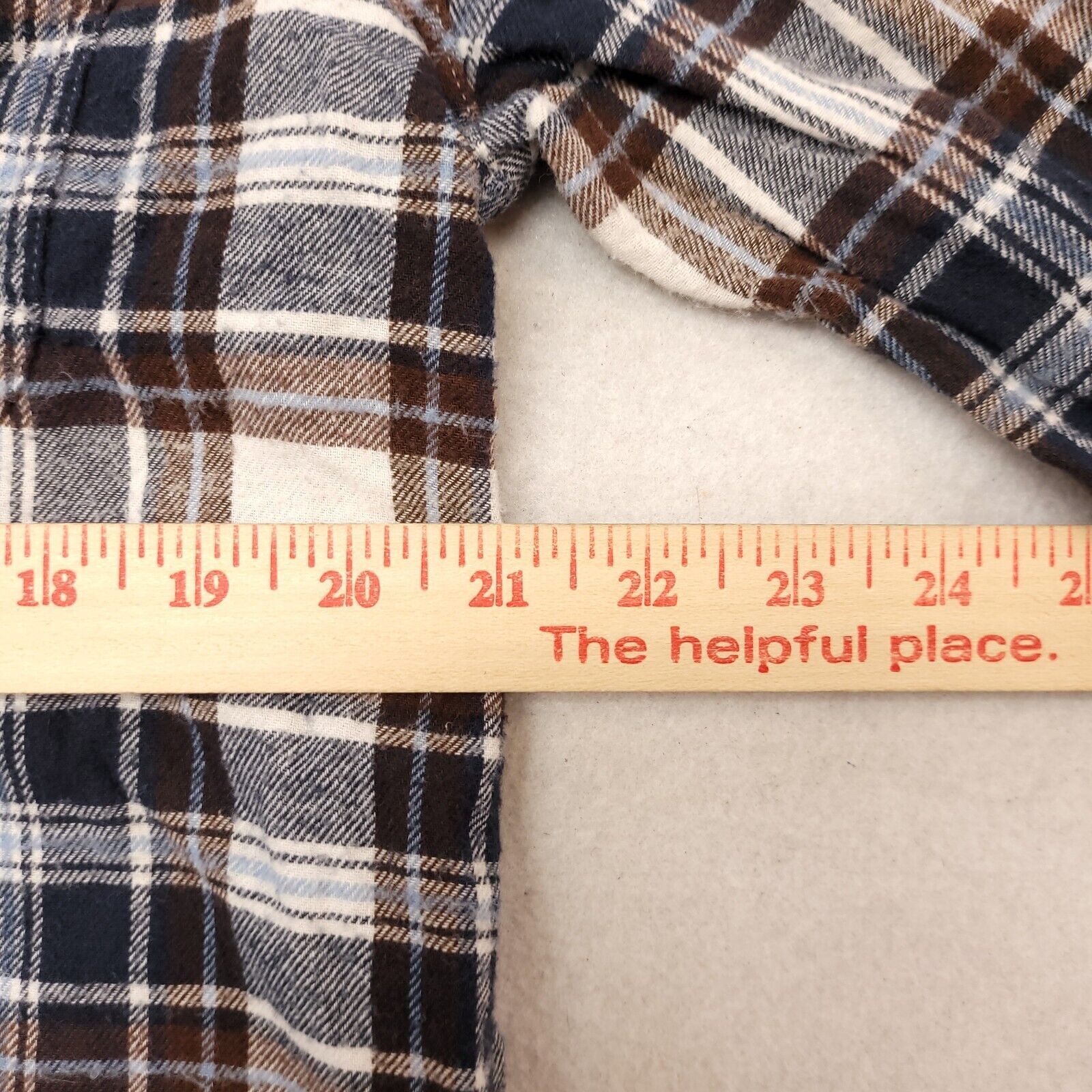 Sonoma Sonoma Tartan Flannel Shirt Mens Size Large L Blue White Size US L / EU 52-54 / 3 - 9 Thumbnail
