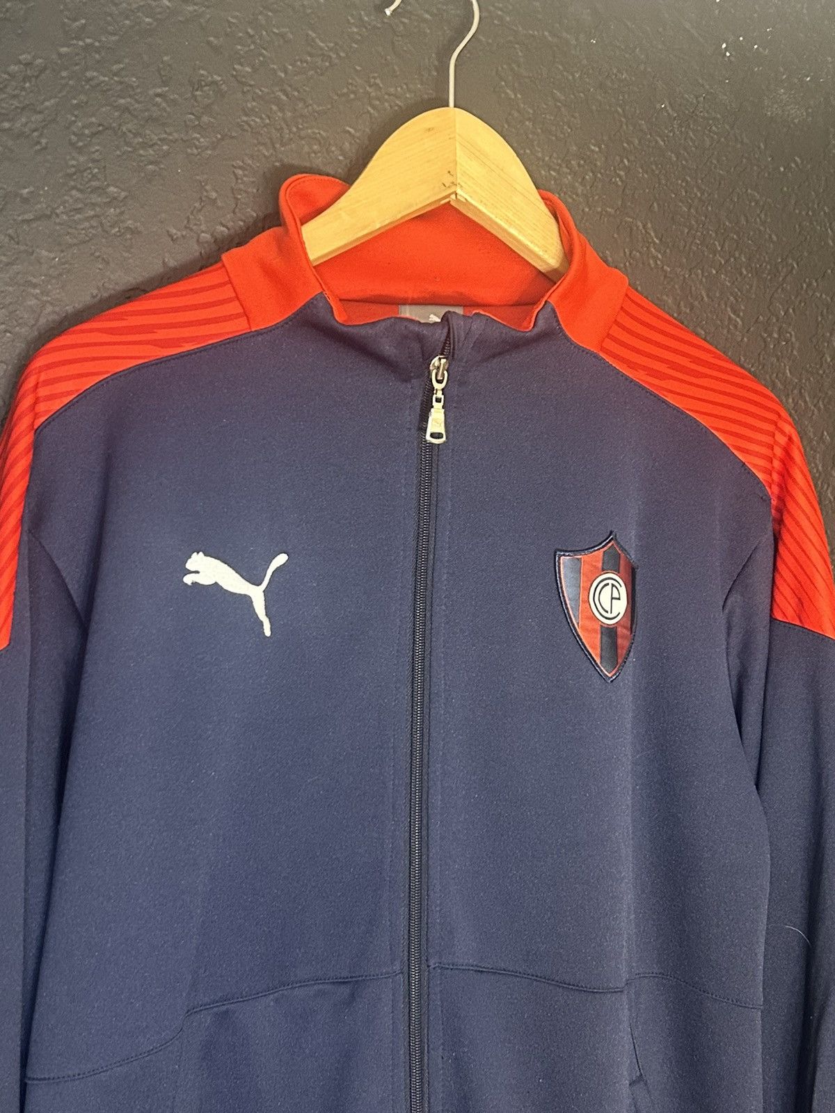 Puma Puma Club Cerro Porteño Warm Up Pre Game Jacket Size US L / EU 52-54 / 3 - 2 Thumbnail