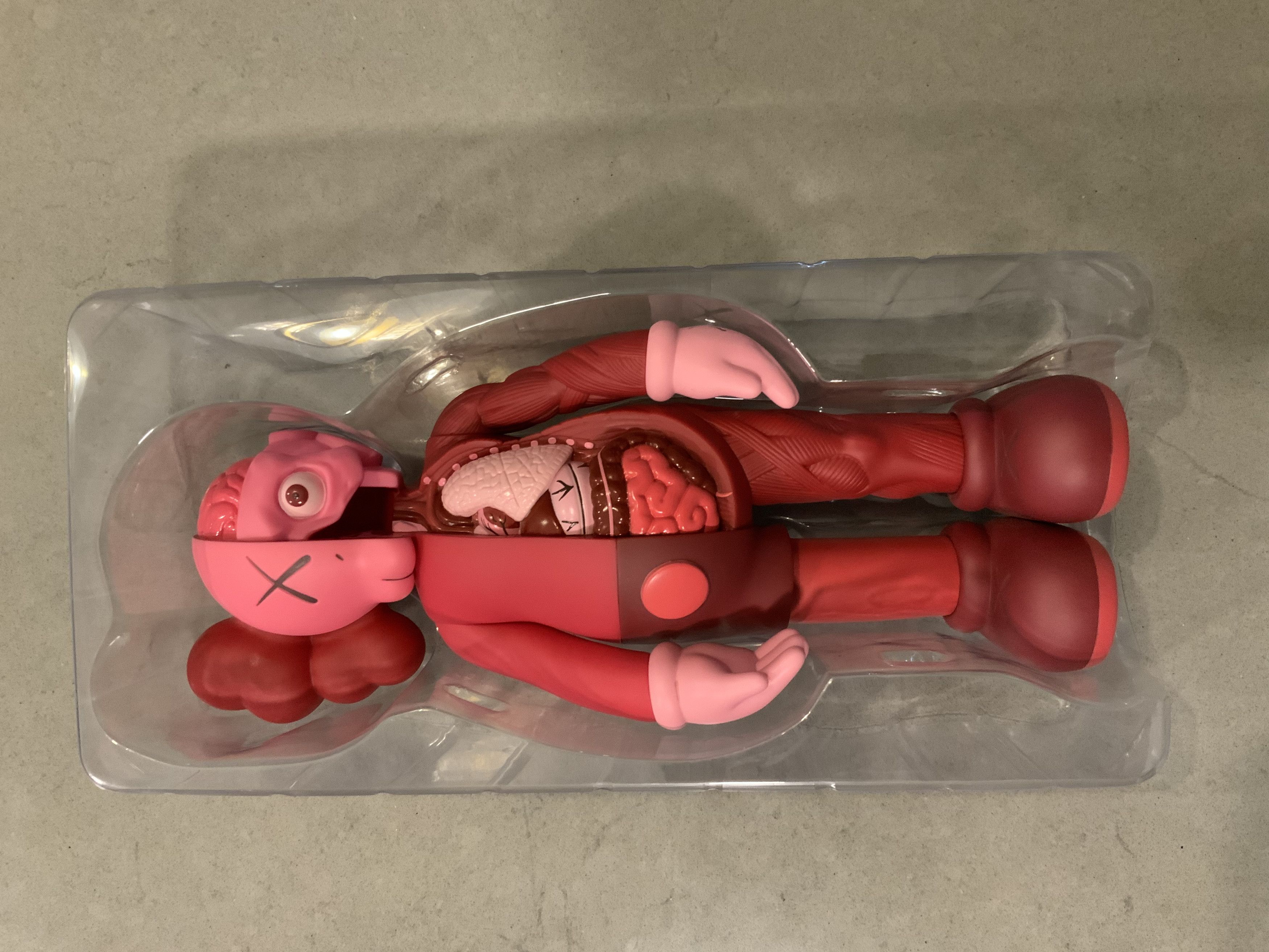 Kaws × Medicom Toy KAWS Blush Companion Flayed Open Edition Vinyl Figure Size ONE SIZE - 8 Thumbnail
