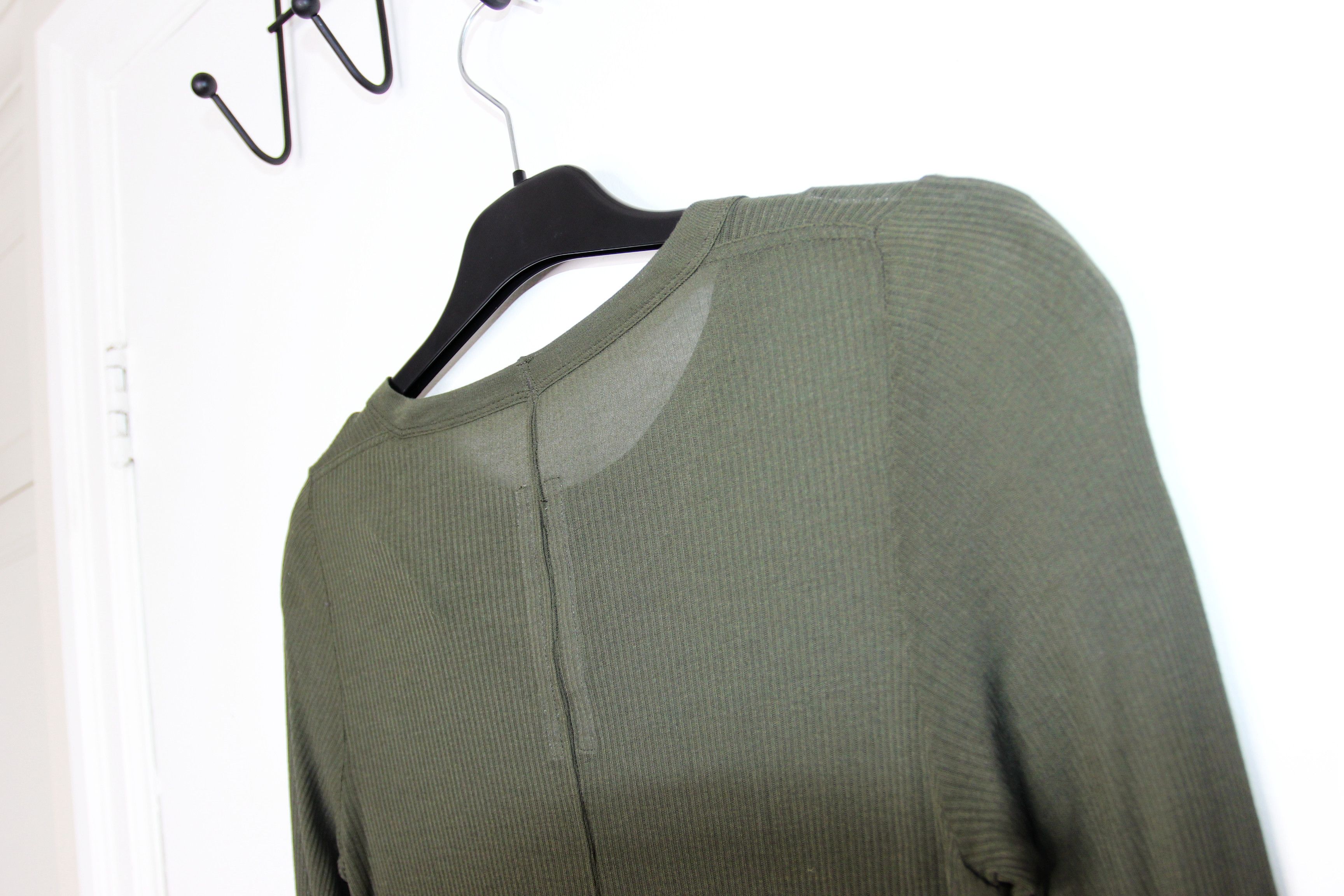 Rick Owens BNWT AW24 RICK OWENS "PORTERVILLE" RIB LS T TSHIRT FOREST S Size US S / EU 44-46 / 1 - 6 Thumbnail