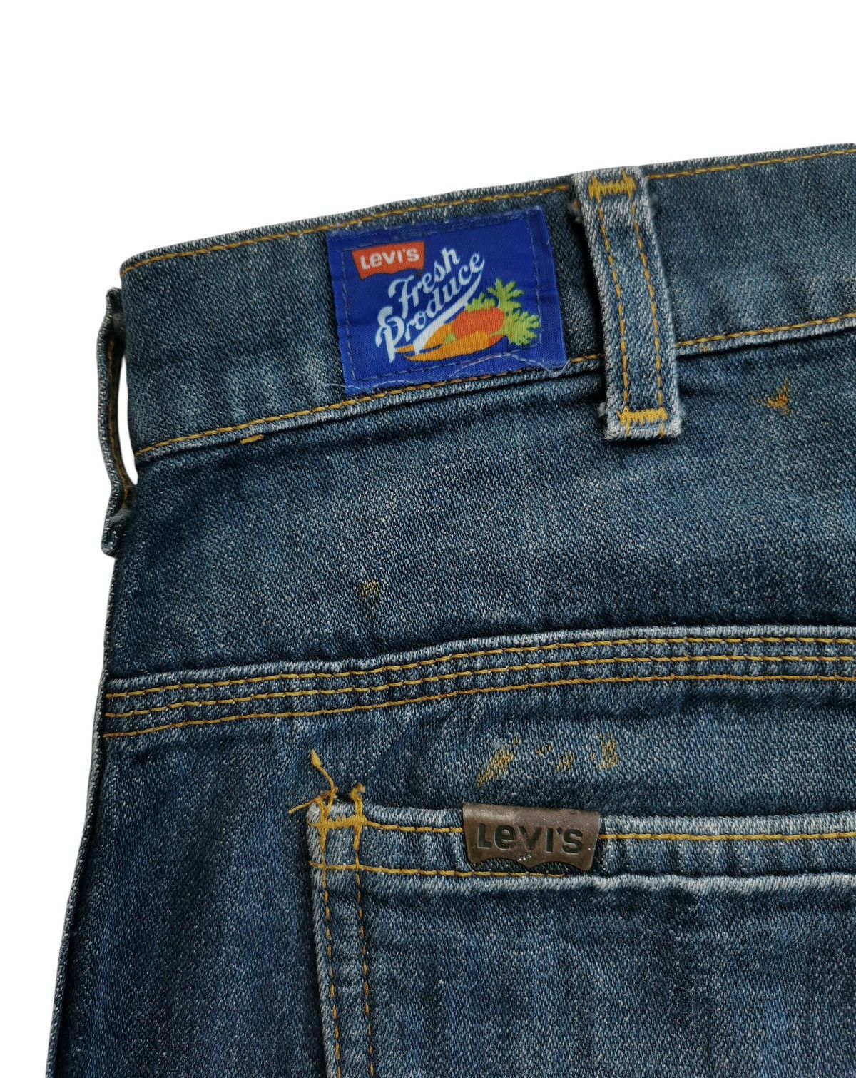 Levi's 1970's Levi's "fresh produce" Denim Jeans Size US 30 / EU 46 - 2 Thumbnail