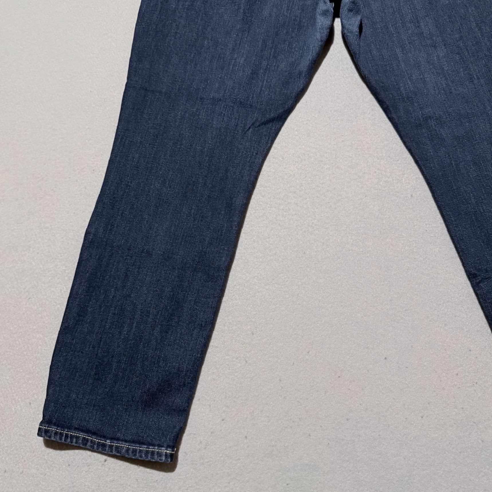 Vintage Arizona Jeans Jeans Women Blue 5-Pocket Stretch Pockets Zip Fly - 17 Short Denim Skinny City 90s Womens Size 38" / US 16 / IT 52 - 7 Thumbnail