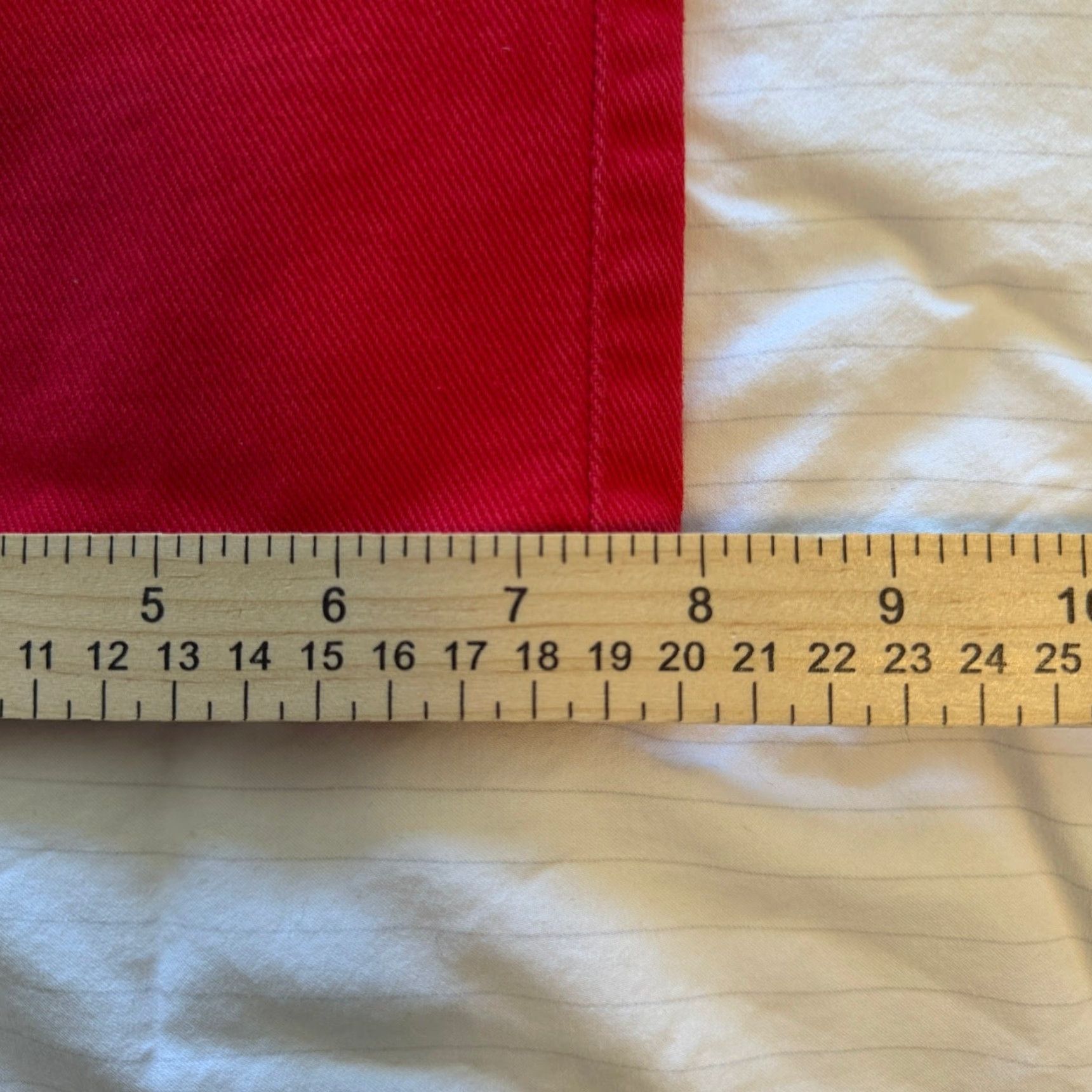 Vintage VINTAGE Roughrider by Circle T Jeans Women’s 32 Red High Waist Western Bare Back Straight Jeans Mens? Size 24" / US 00 / IT 34 - 7 Thumbnail