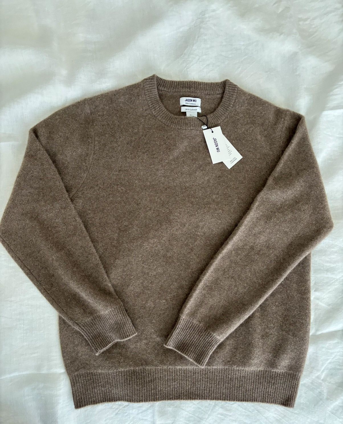 Other NWT Jason Wu 100% Cashmere 2-Ply Crewneck Men L Size US L / EU 52-54 / 3 - 14 Thumbnail