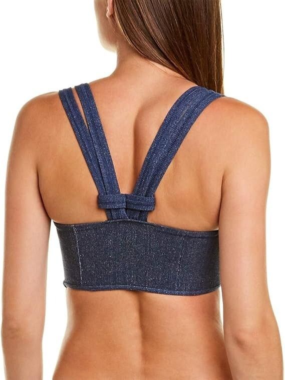 Free People Free People Movement On the Radar Bra Deepest Navy ( XS/S ) Size XS / US 0-2 / IT 36-38 - 4 Thumbnail