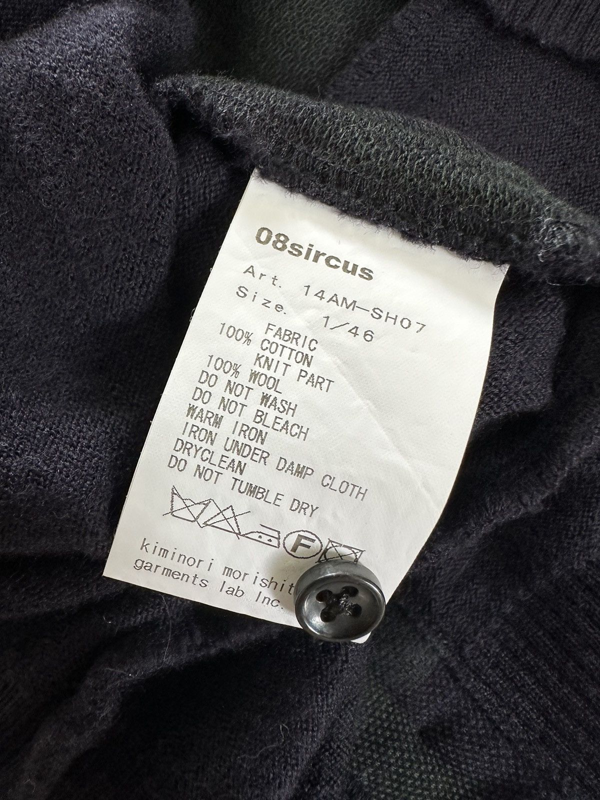 08sircus × Kiminori Morishita AW14 08sircus by Kiminori Morishita plaid polo shirt Size US S / EU 44-46 / 1 - 9 Thumbnail