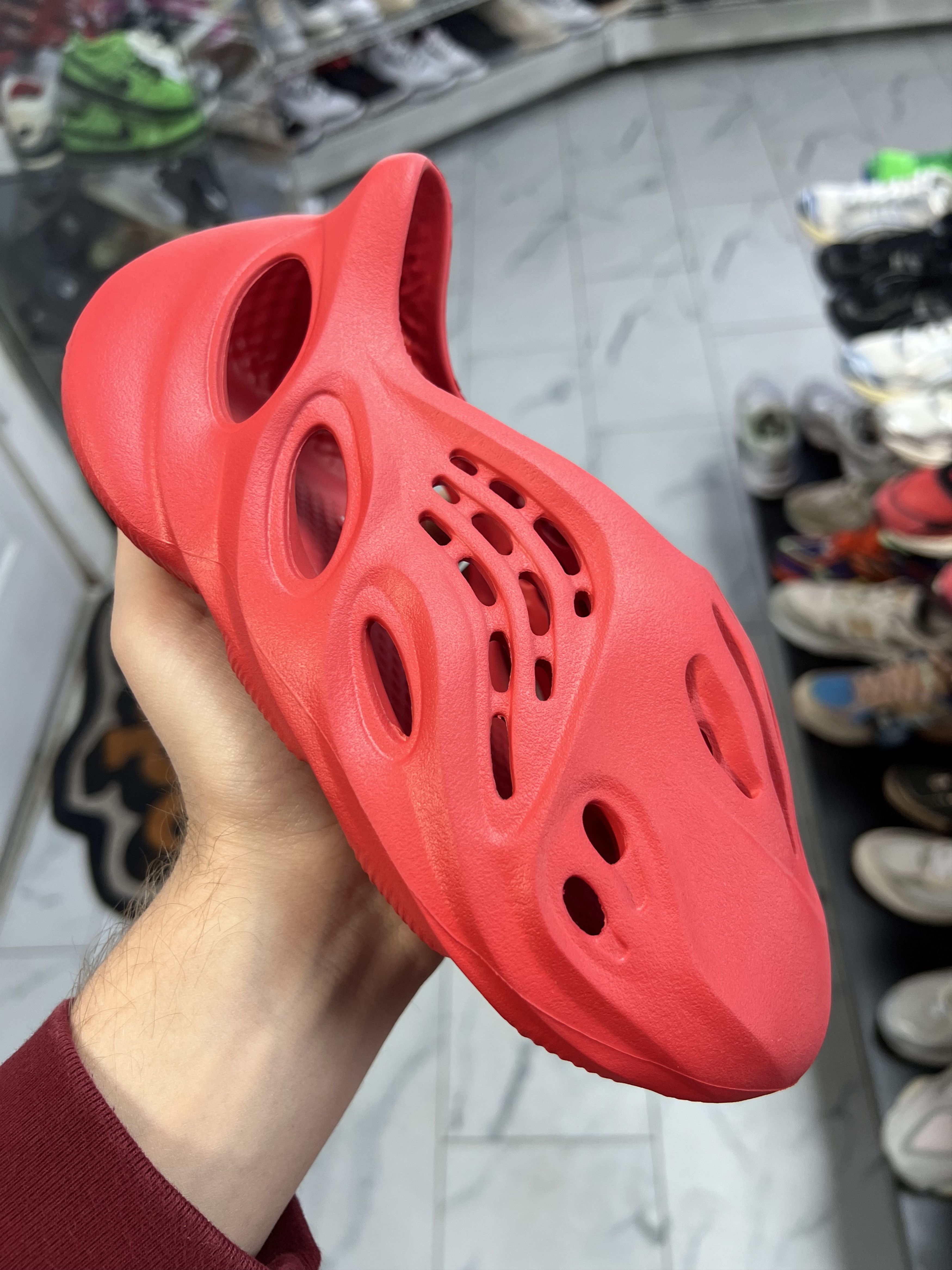 Adidas Yeezy Foam Runner 'Vermillion' Size Brand New