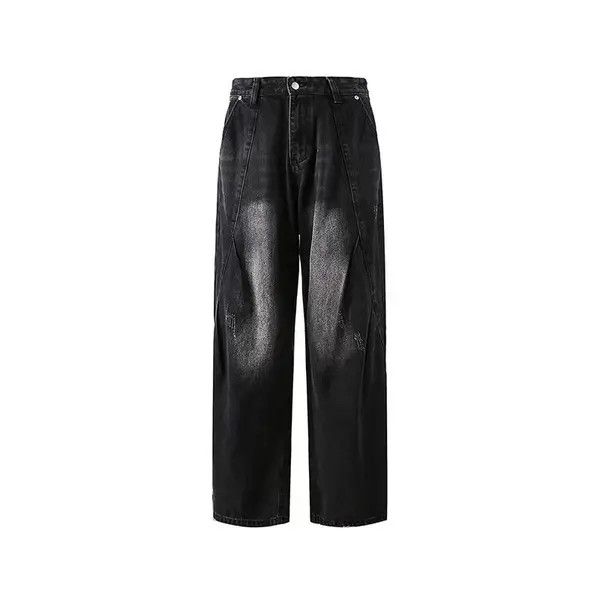 VIBE High Street Washed Vintage Y2K Relaxed Jeans Size US 32 / EU 48 - 5 Thumbnail