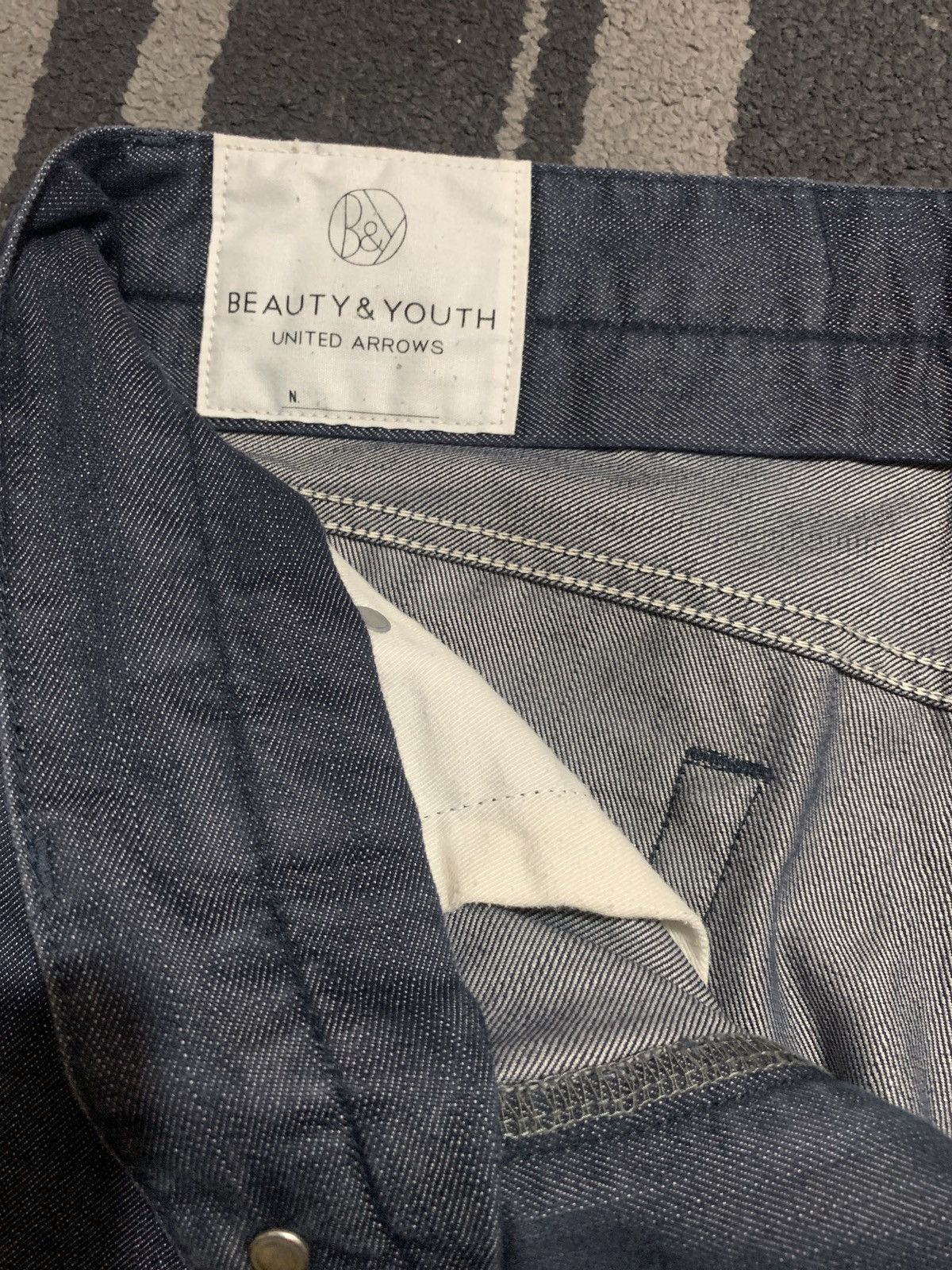 BEAUTY&YOUTH × Japanese Brand × United Arrows Beauty & Youth X United Arrows Cropped Jeans Size US 28 / EU 44 - 8 Thumbnail