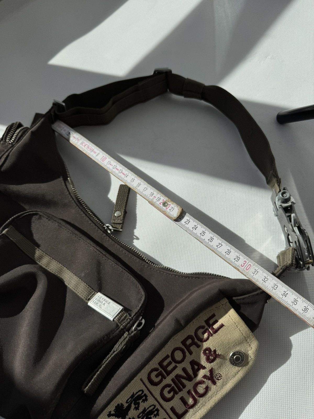 George Gina & Lucy × Japanese Brand Very Rare George Gina & lucy Y2k Alyx Bag Crossbody Handbag Size ONE SIZE - 24 Thumbnail