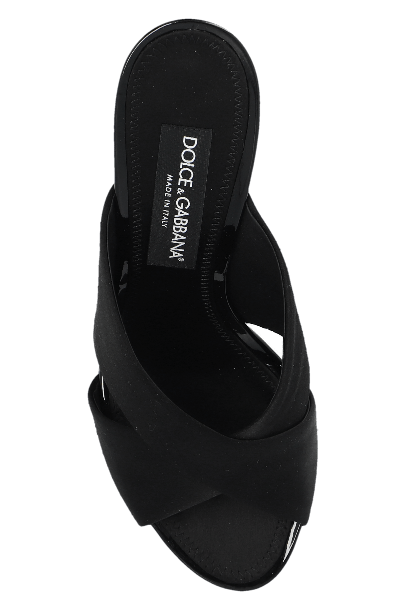 Dolce & Gabbana o1s22i1n0225 Satin Mules in Black Size US 6 / IT 36 - 6 Thumbnail